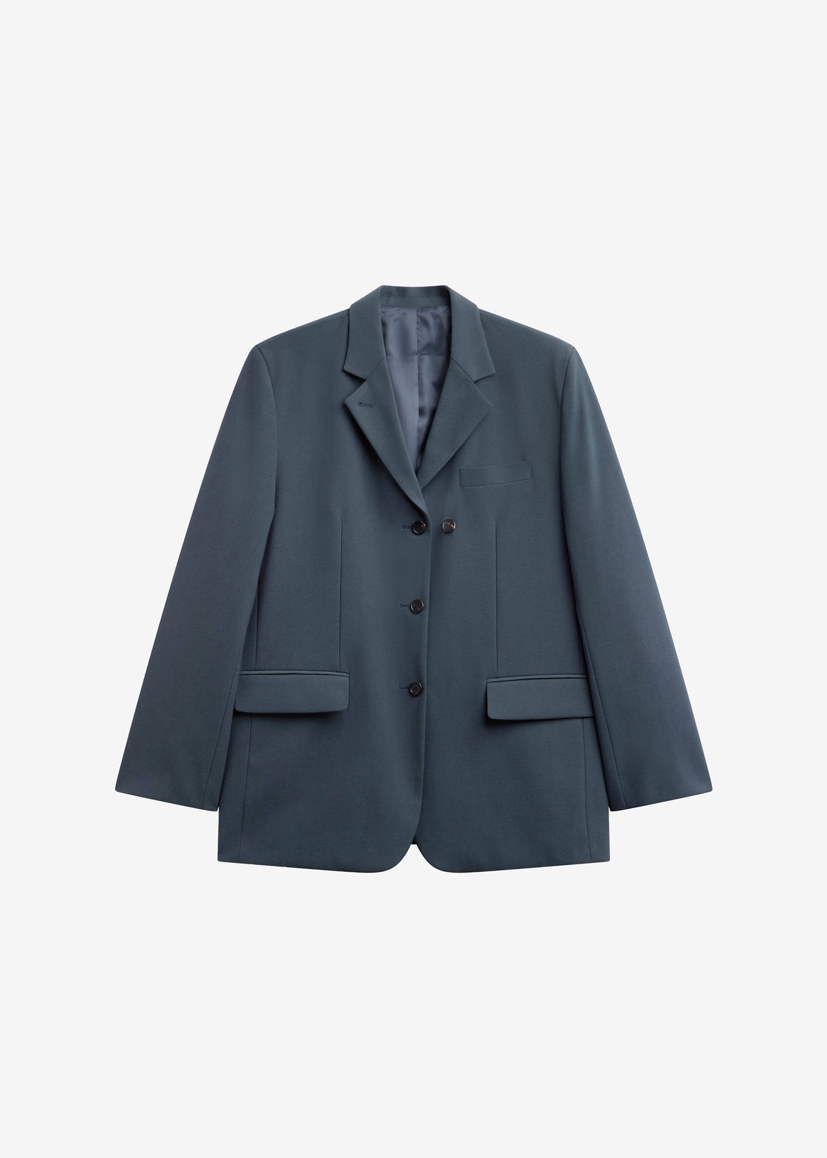Lioni Oversized Padded Blazer - Deep Teal - 9