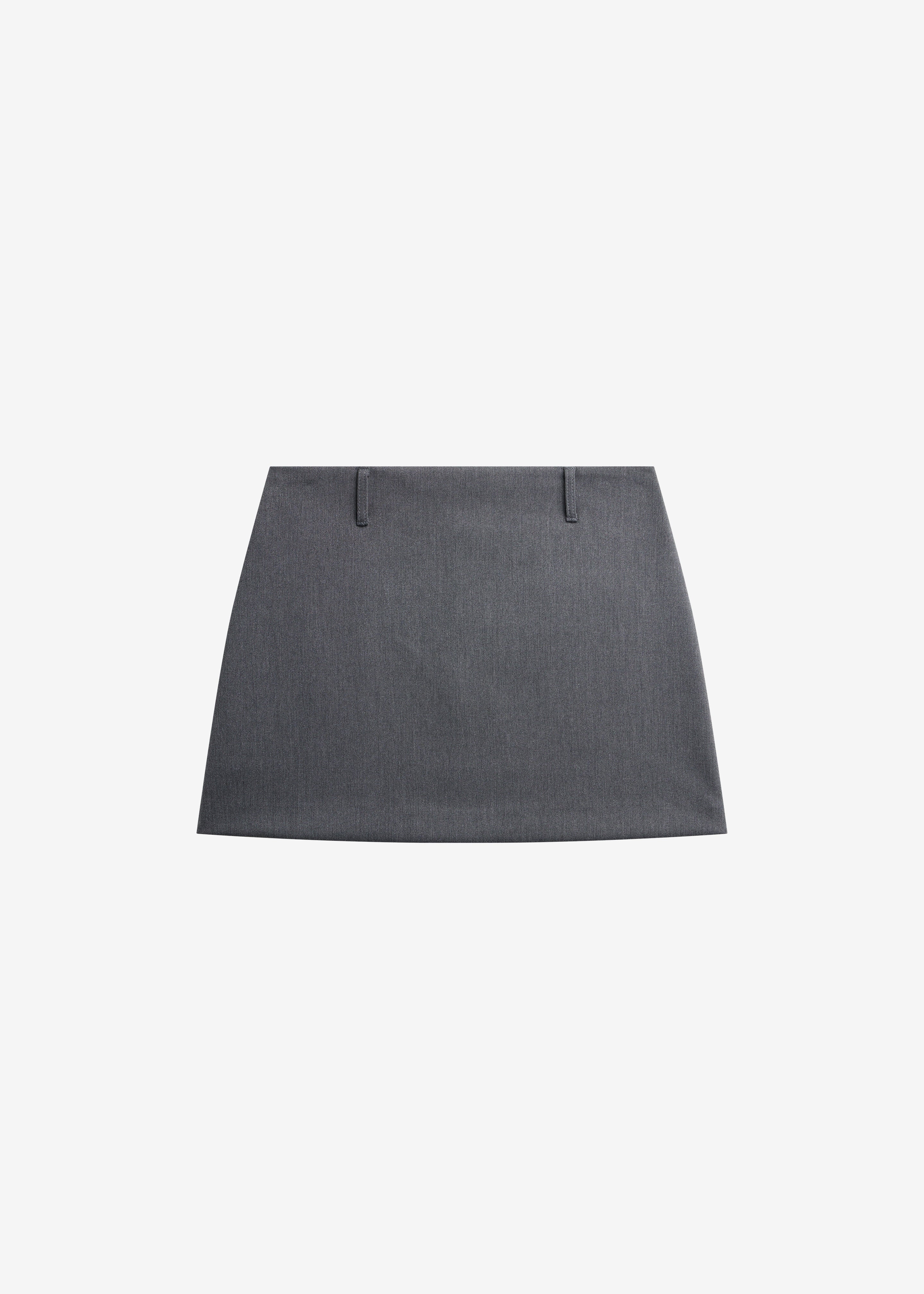 Liri Mini Skirt - Grey - 7