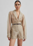 Lise Sheer Blazer - Desert Sand