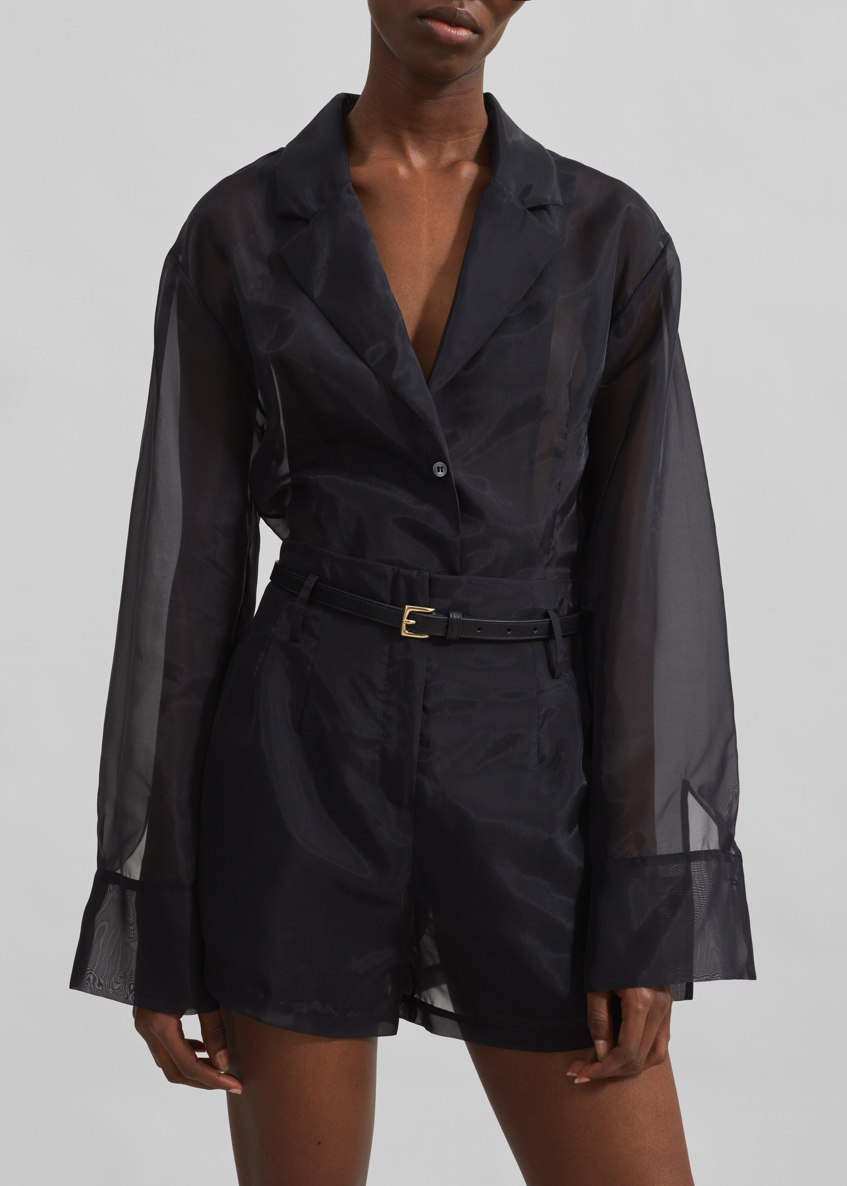 Lise Sheer Shorts - Black – The Frankie Shop Europe