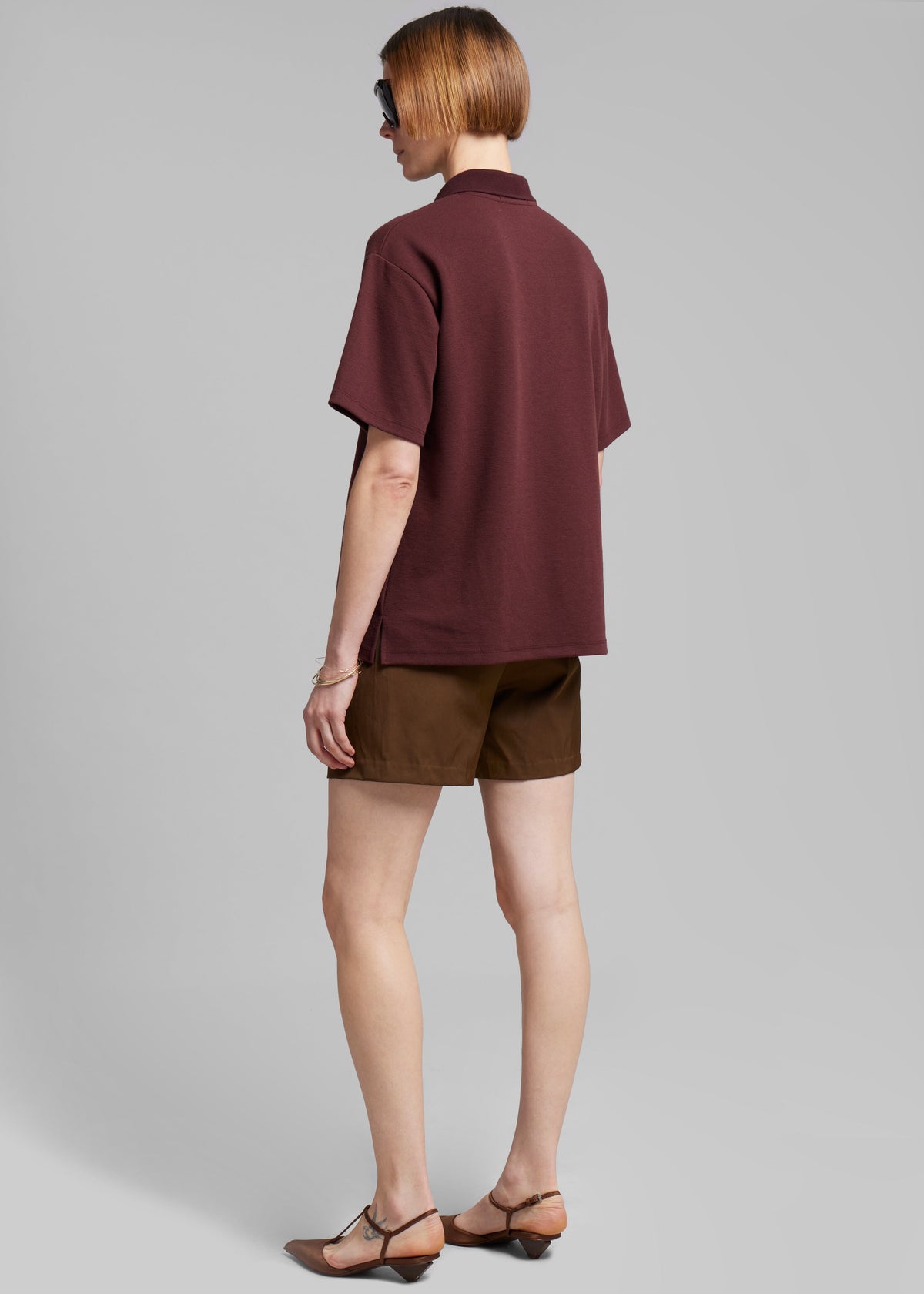 Liz Shorts - Brown - 5