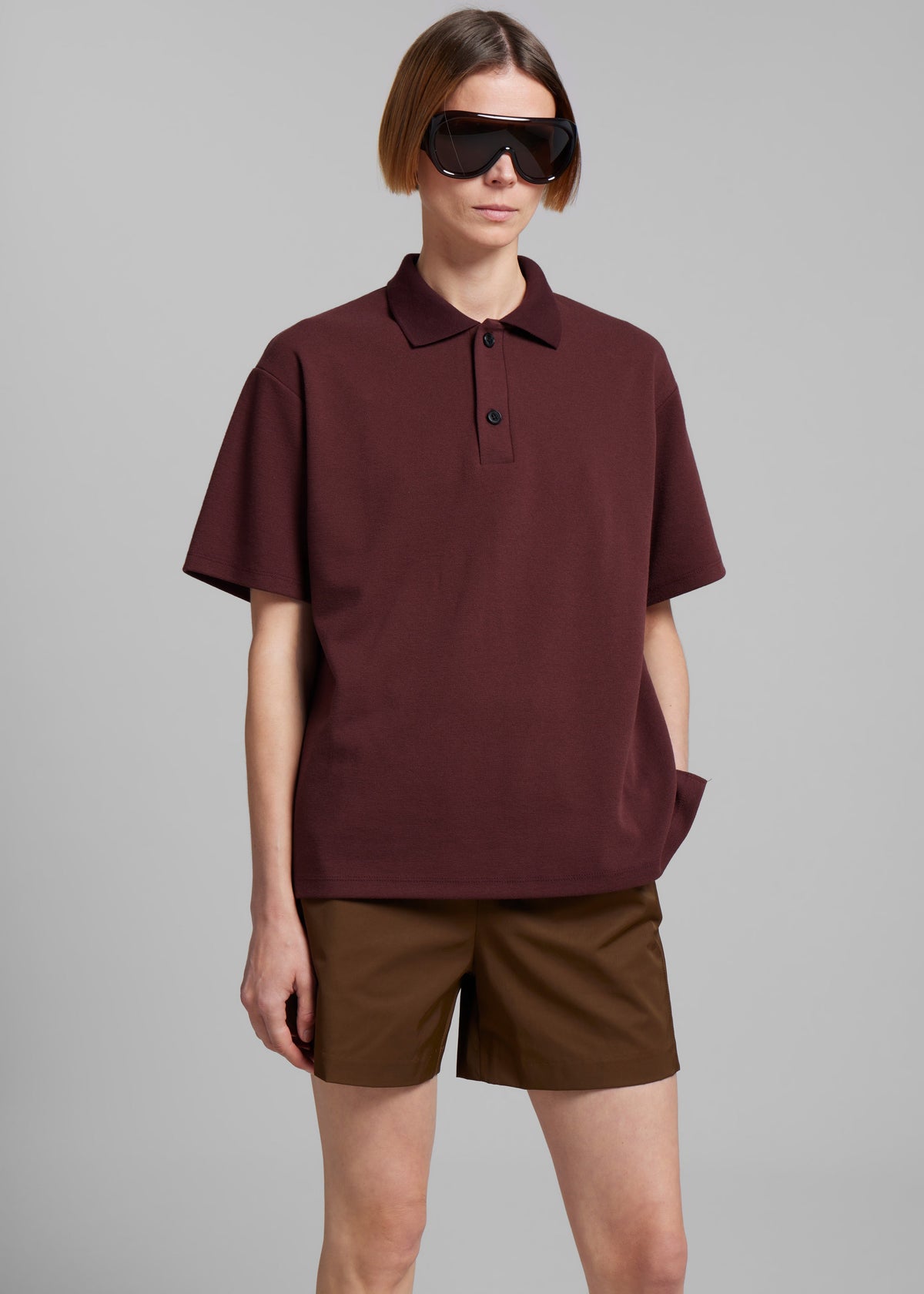 Liz Shorts - Brown - 4