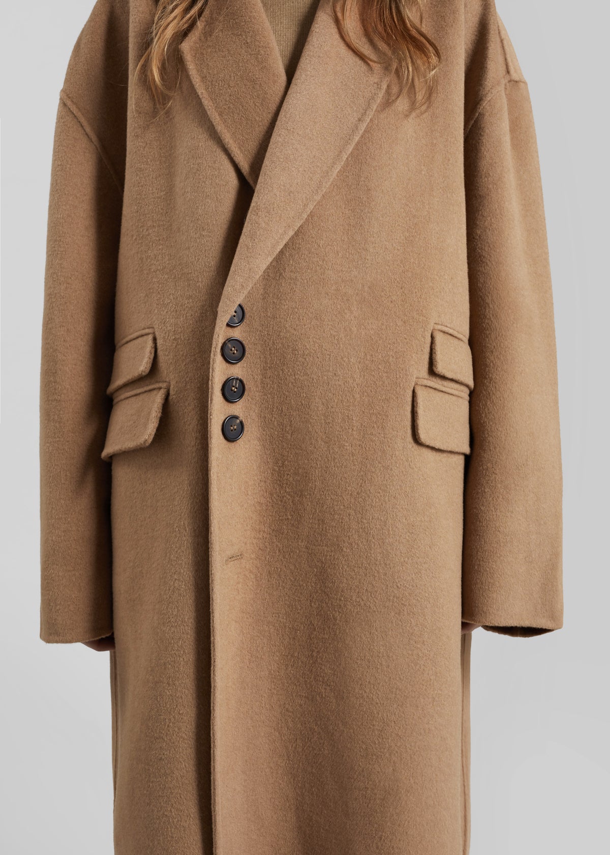 Lohit Wool Coat - Camel - 3