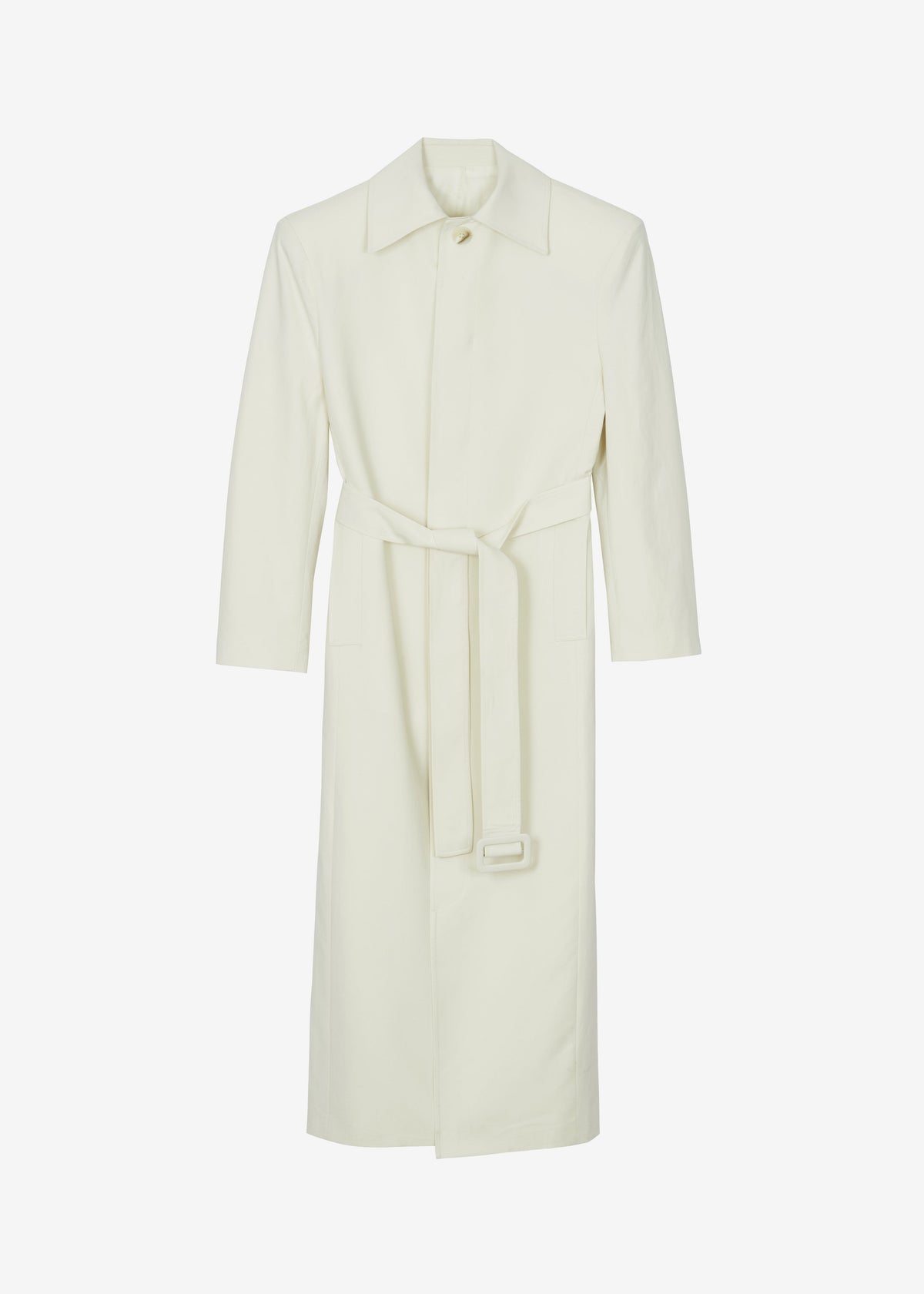 Lolland Long Coat - Ivory - 14