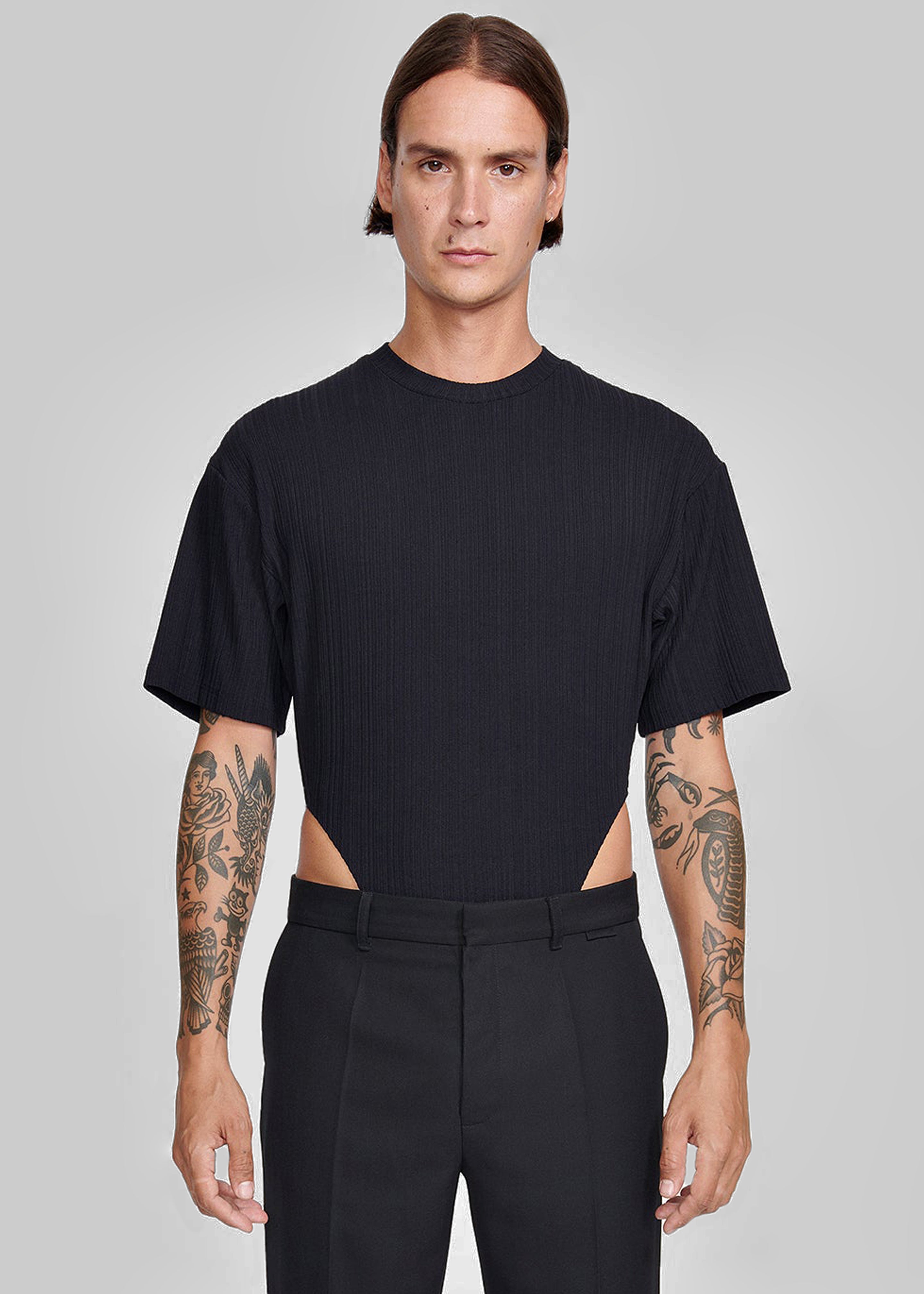 Louis Gabriel Nouchi Body T-Shirt - Black - 1