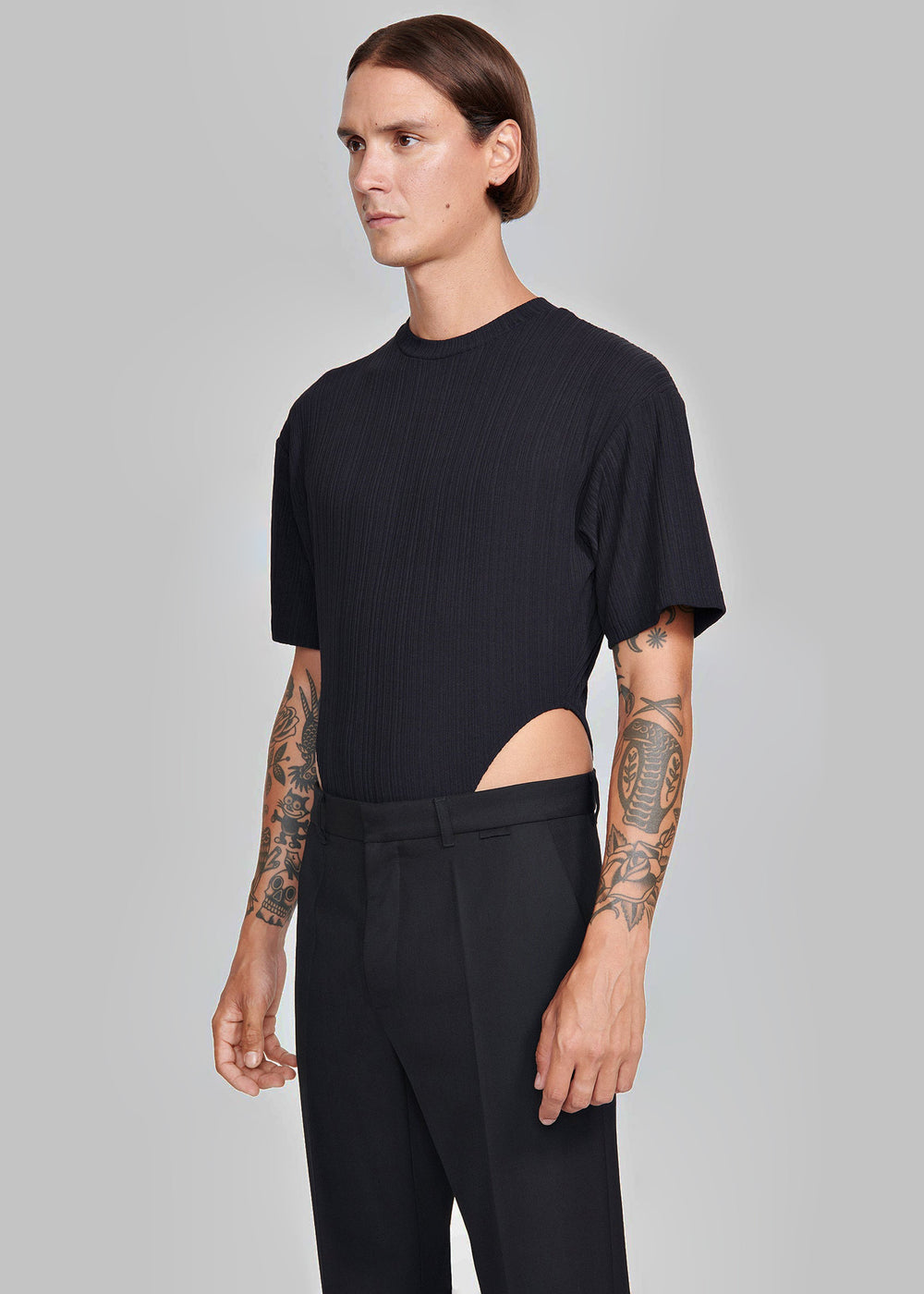 Louis Gabriel Nouchi Body T-Shirt - Black - 1