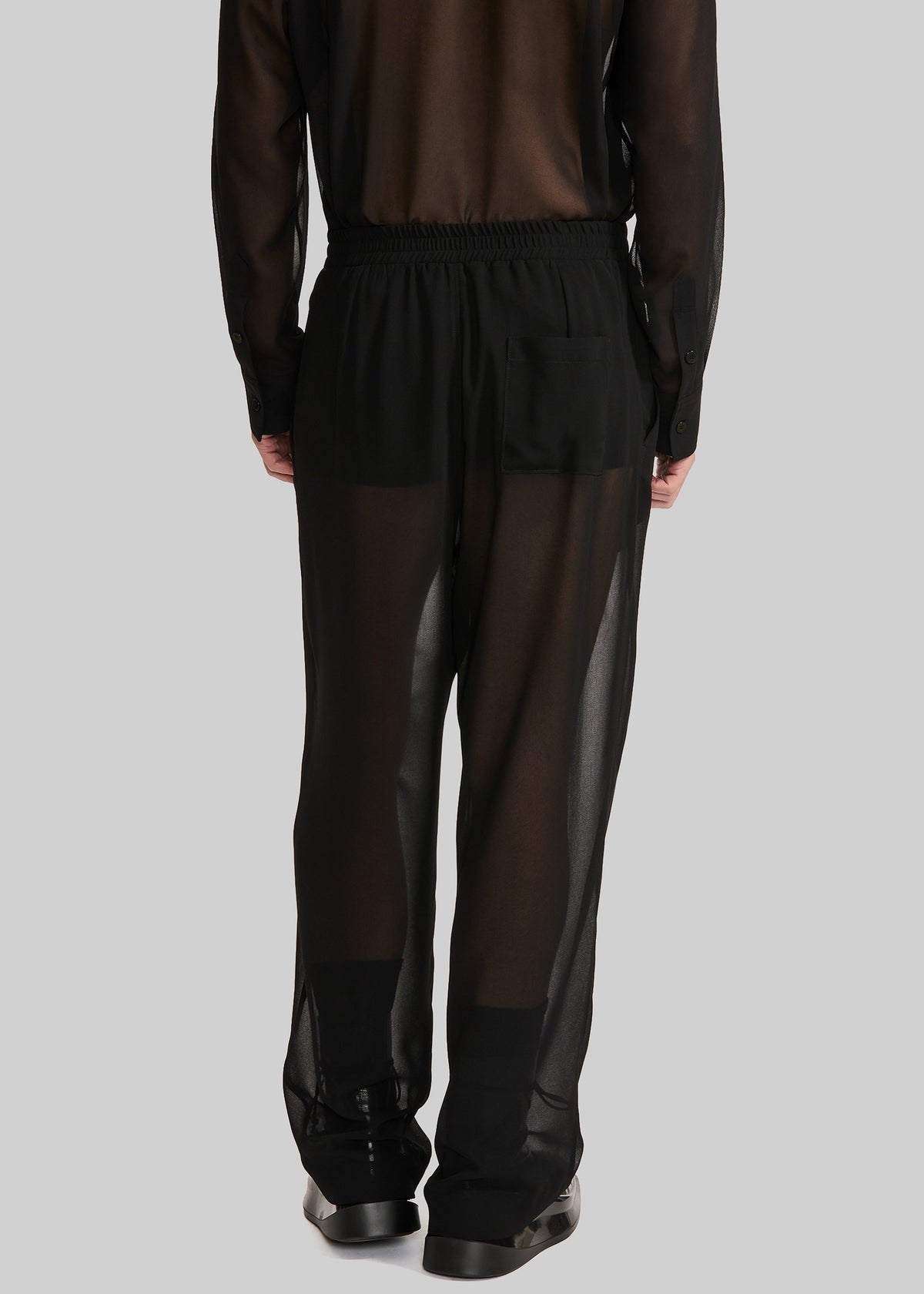 Louis Gabriel Nouchi Large Jogging Pants - Black - 5