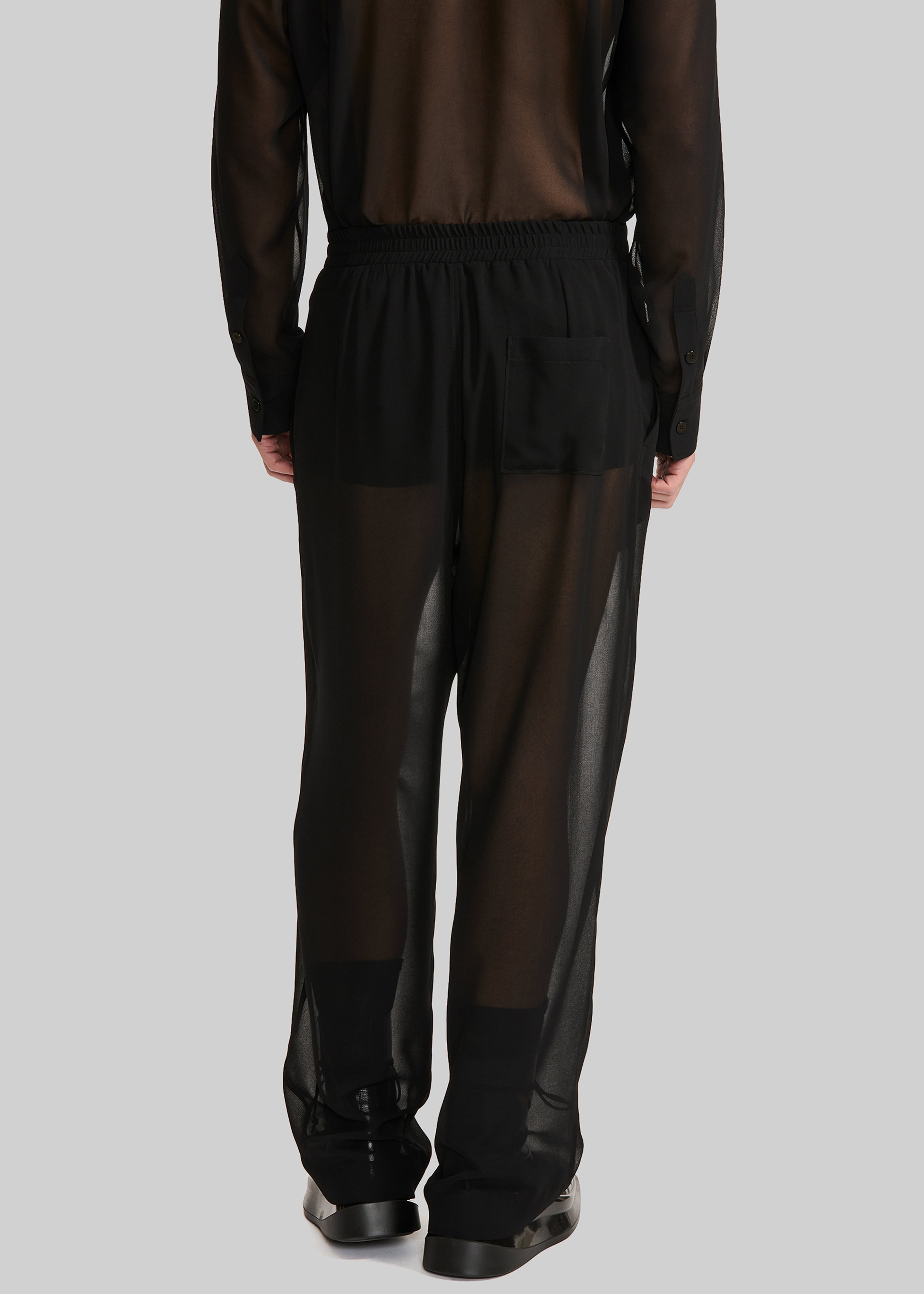 Louis Gabriel Nouchi Large Jogging Pants - Black - 5