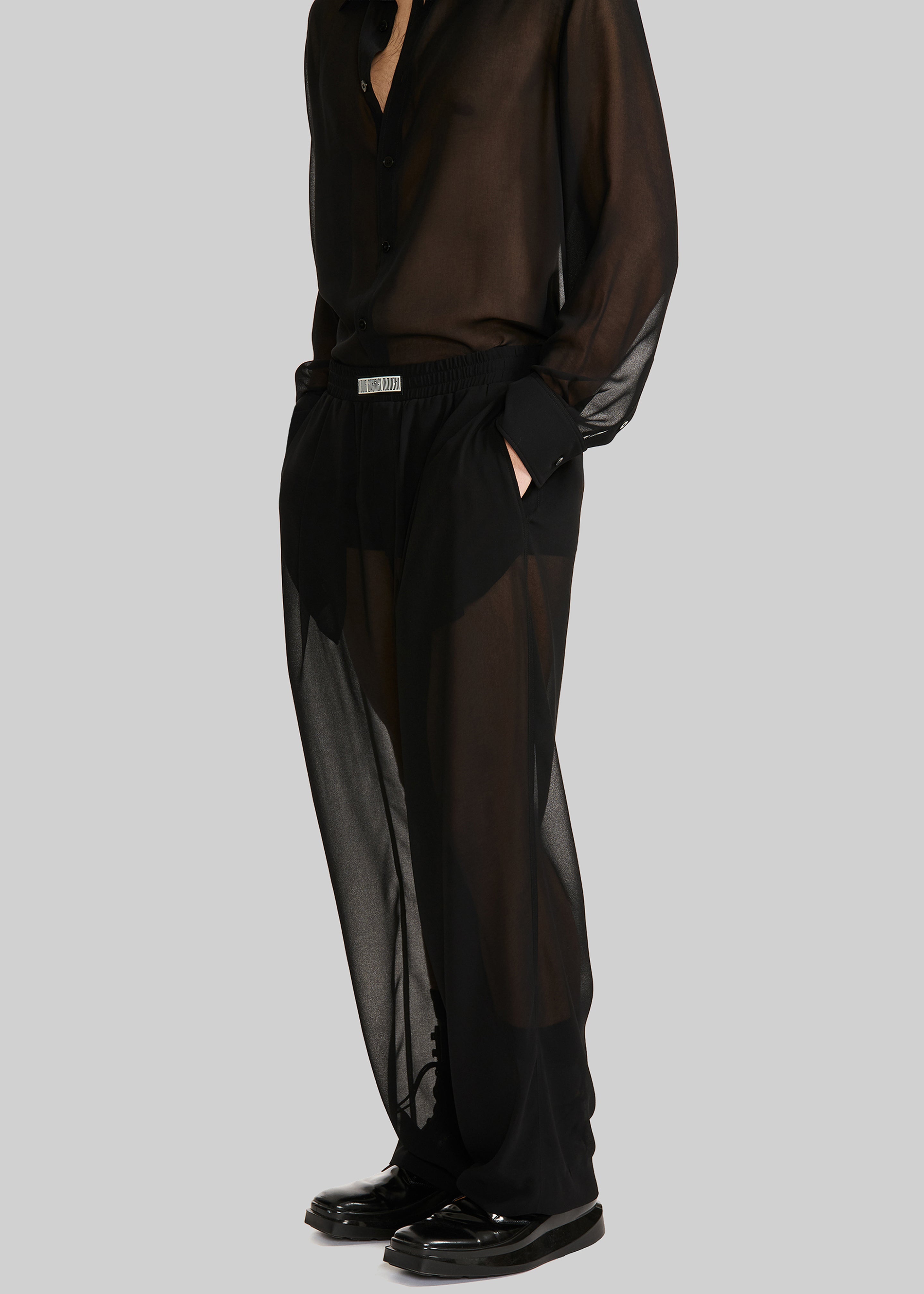 Louis Gabriel Nouchi Large Jogging Pants - Black - 2