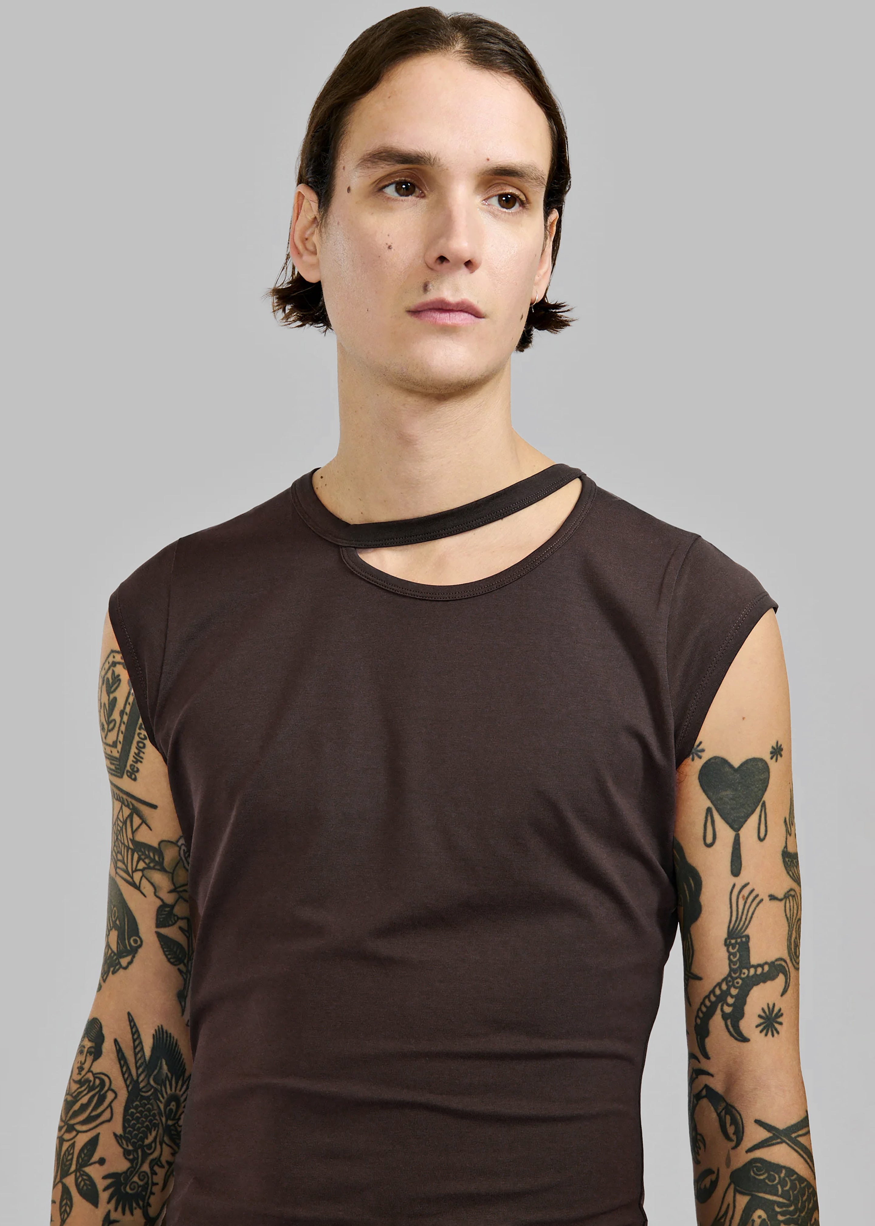 Louis Gabriel Nouchi Short Sleeves T-Shirt - Expresso - 9