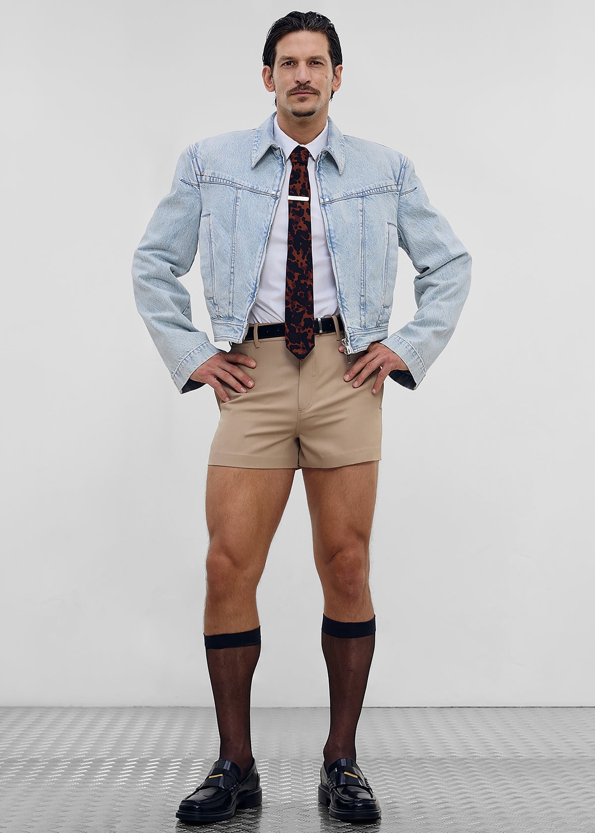 Louis Gabriel Nouchi Wool Suit Shorts - Sand - 6