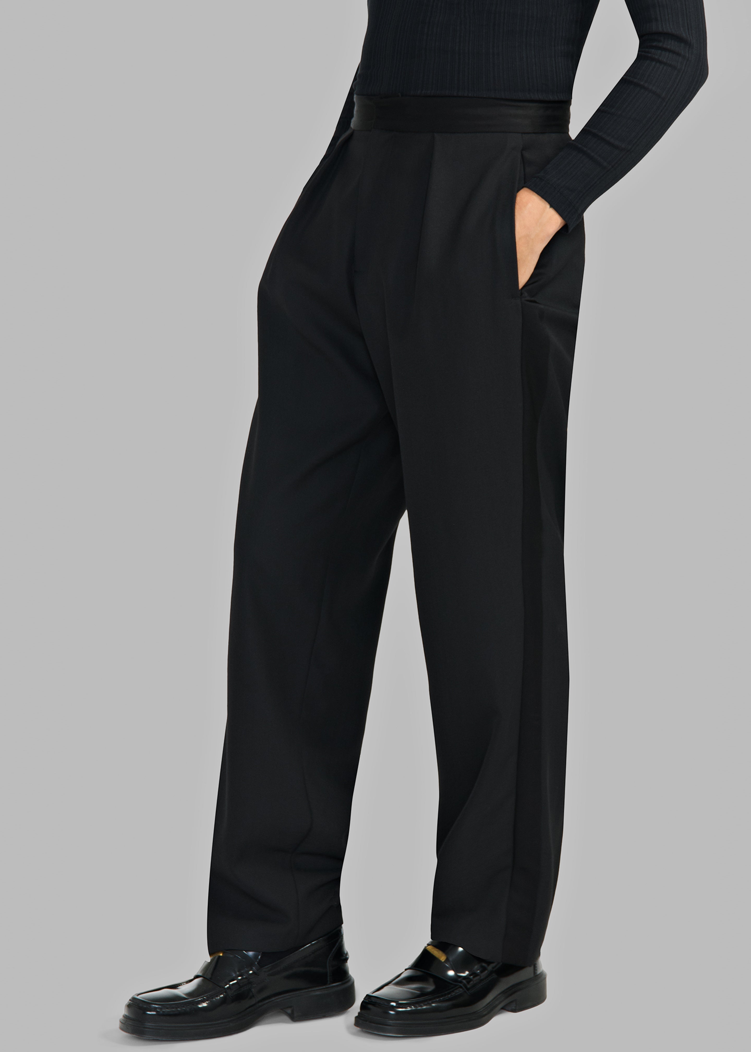 Louis Gabriel Nouchi Straight-Leg Smoking Trousers - Black - 5