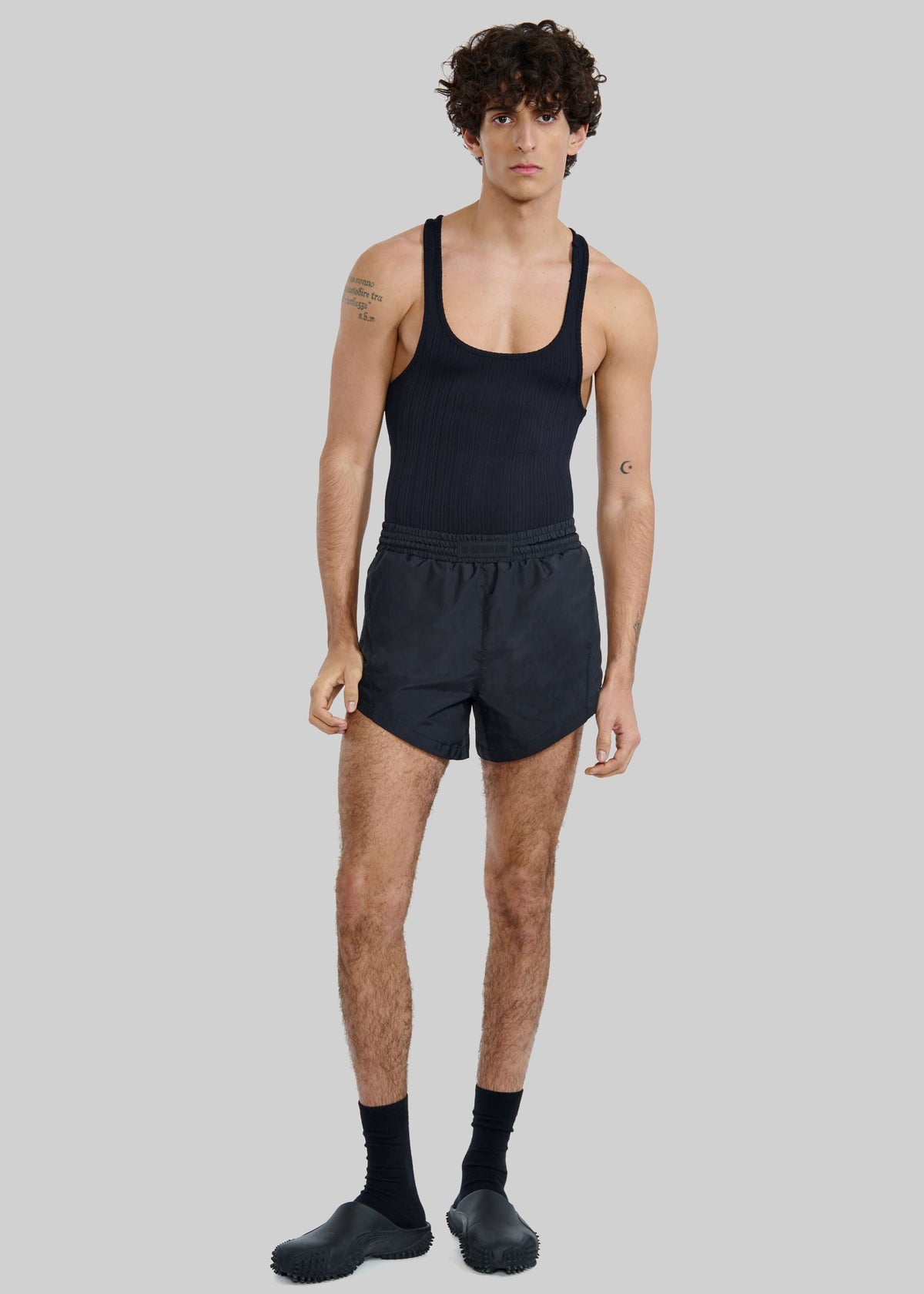 Louis Gabriel Nouchi Swim Shorts - Black - 1