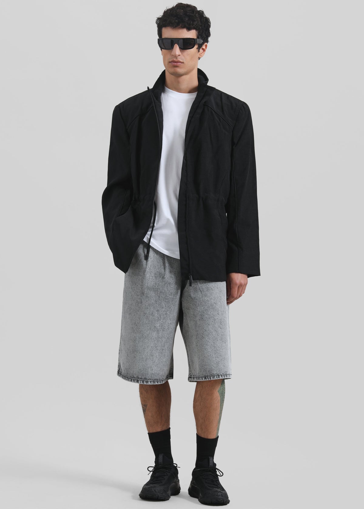 Louis Gabriel Nouchi Tailored Padded Jacket - Black - 6