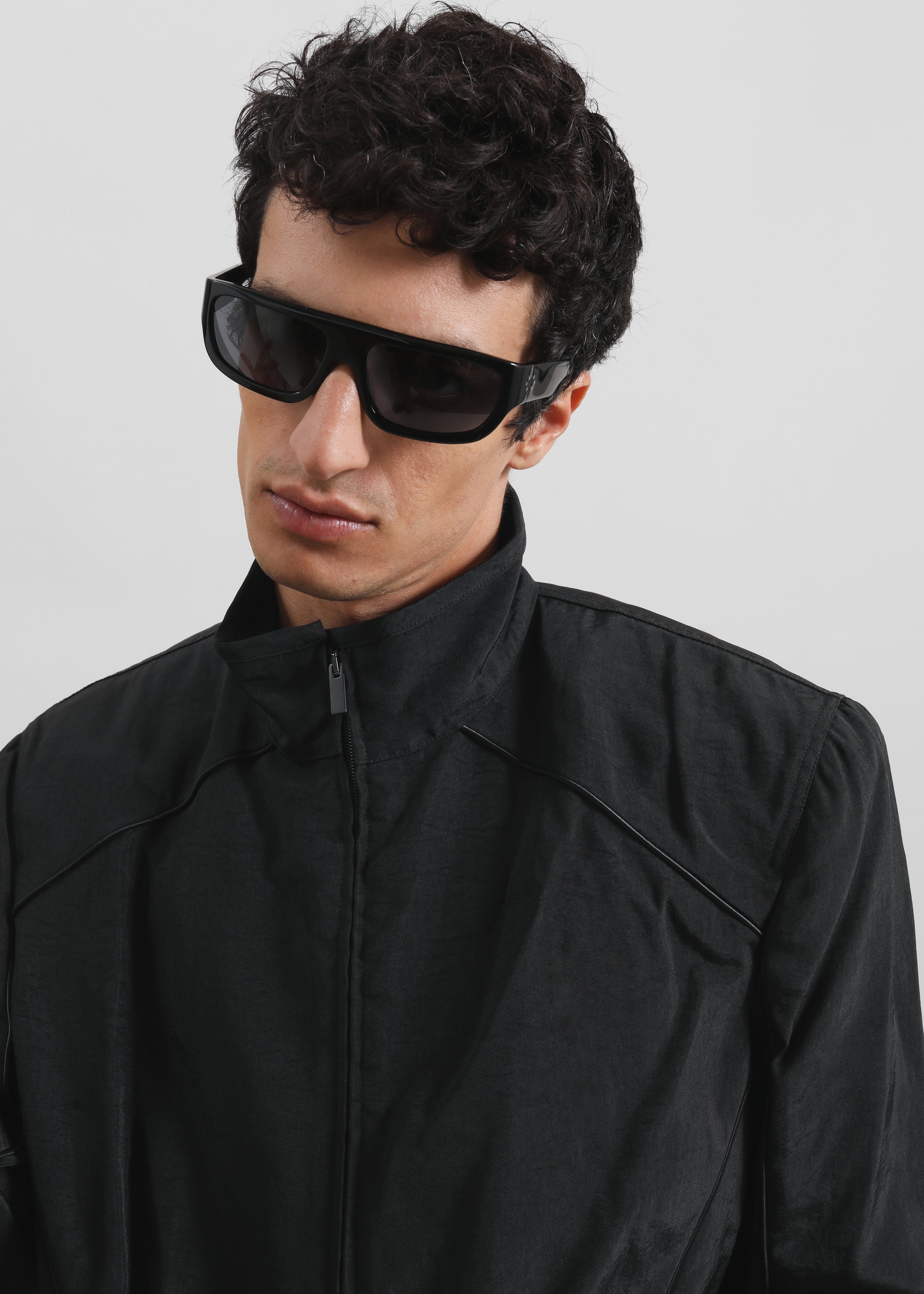 Louis Gabriel Nouchi Tailored Padded Jacket - Black - 3