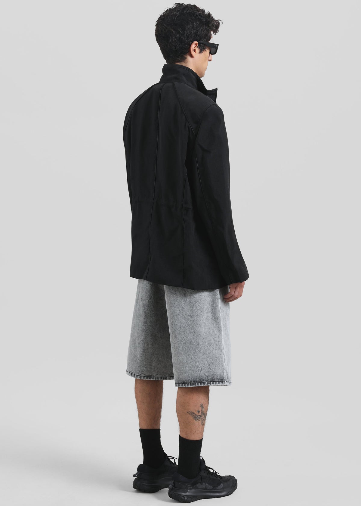 Louis Gabriel Nouchi Tailored Padded Jacket - Black - 7