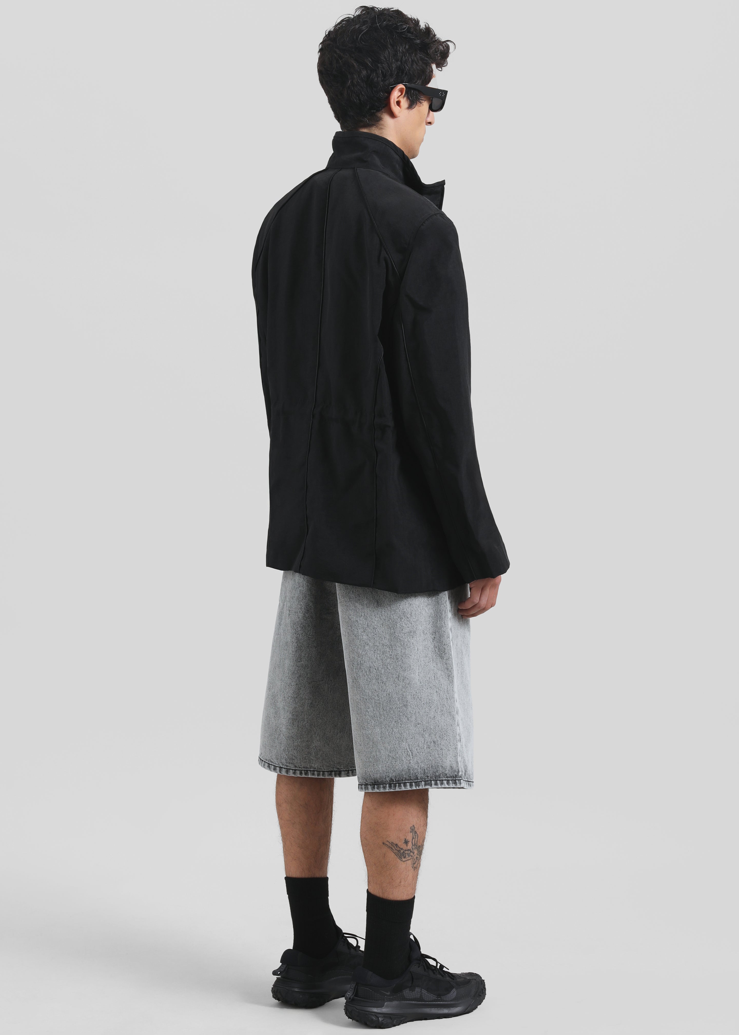 Louis Gabriel Nouchi Tailored Padded Jacket - Black - 7