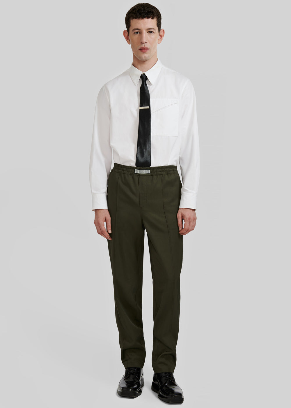 Louis Gabriel Nouchi Tapered Jogging Pants - Army - 1