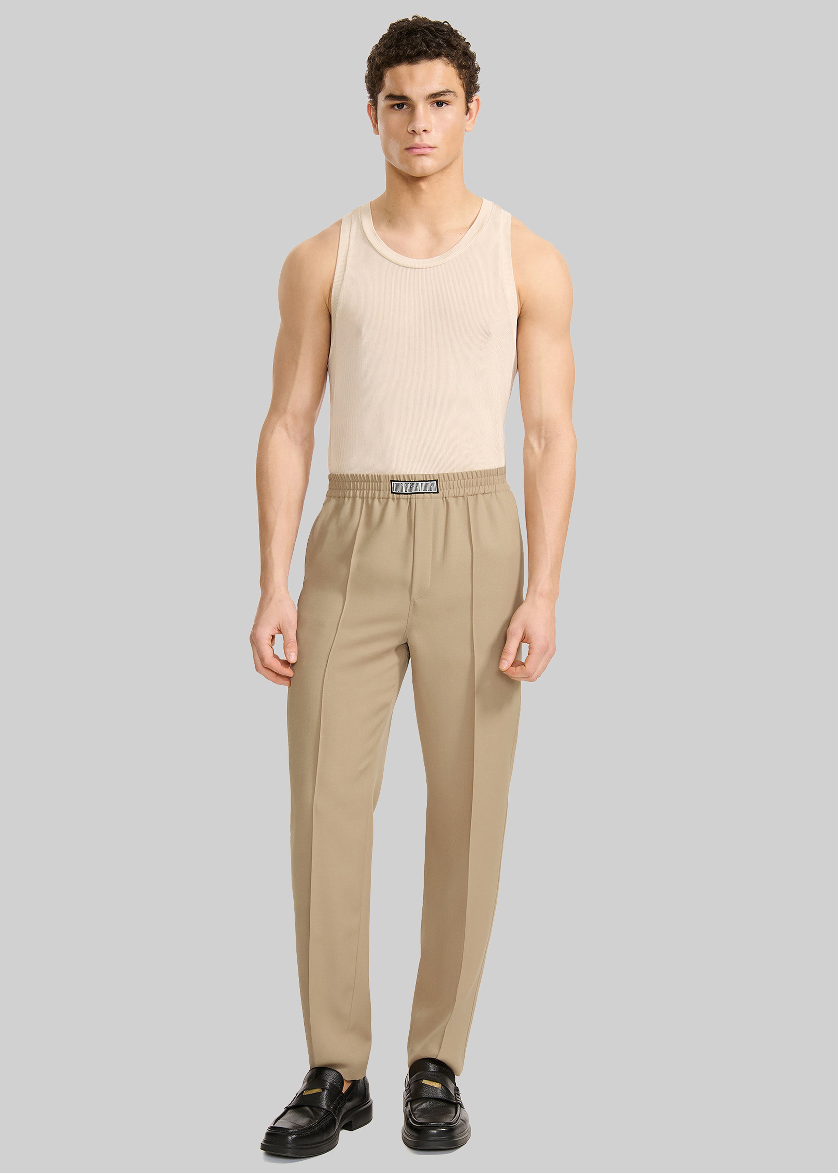 Louis Gabriel Nouchi Tapered Jogging Pants - Sand - 5