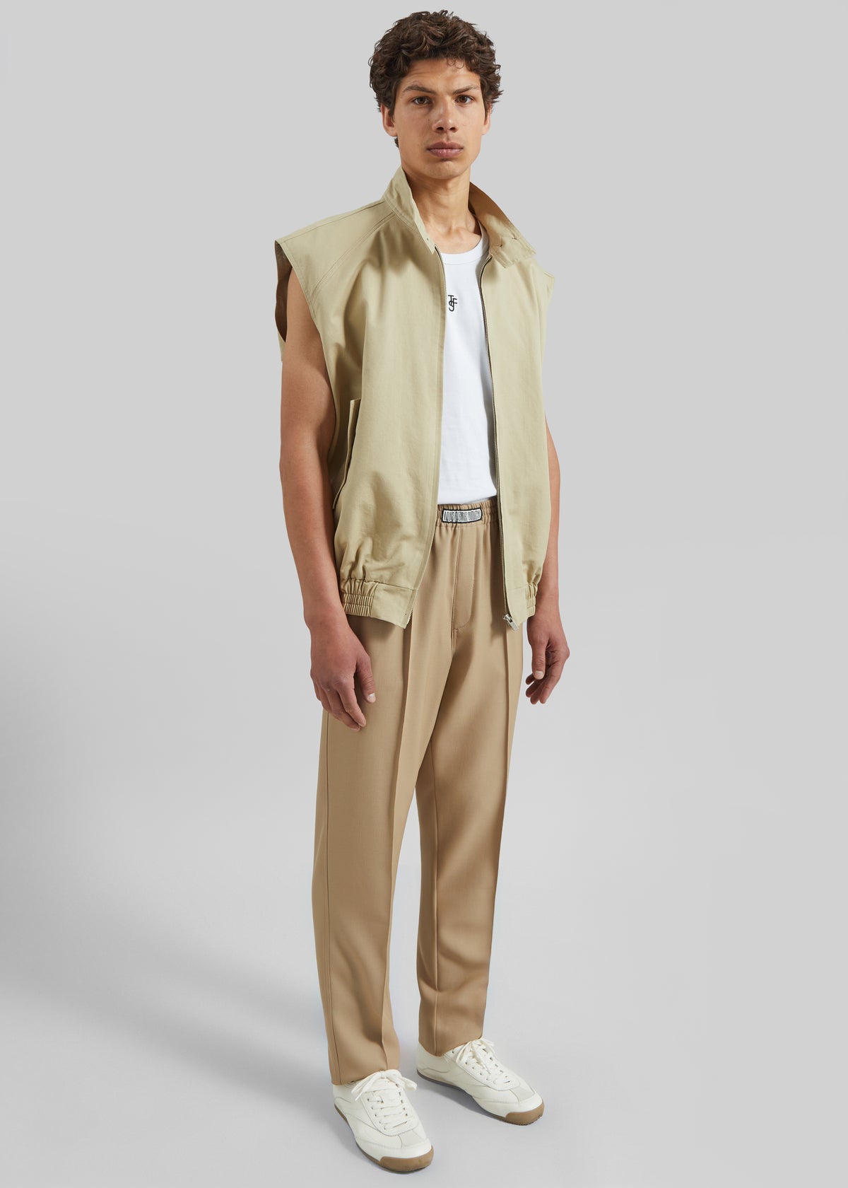 Louis Gabriel Nouchi Tapered Jogging Pants - Sand - 3