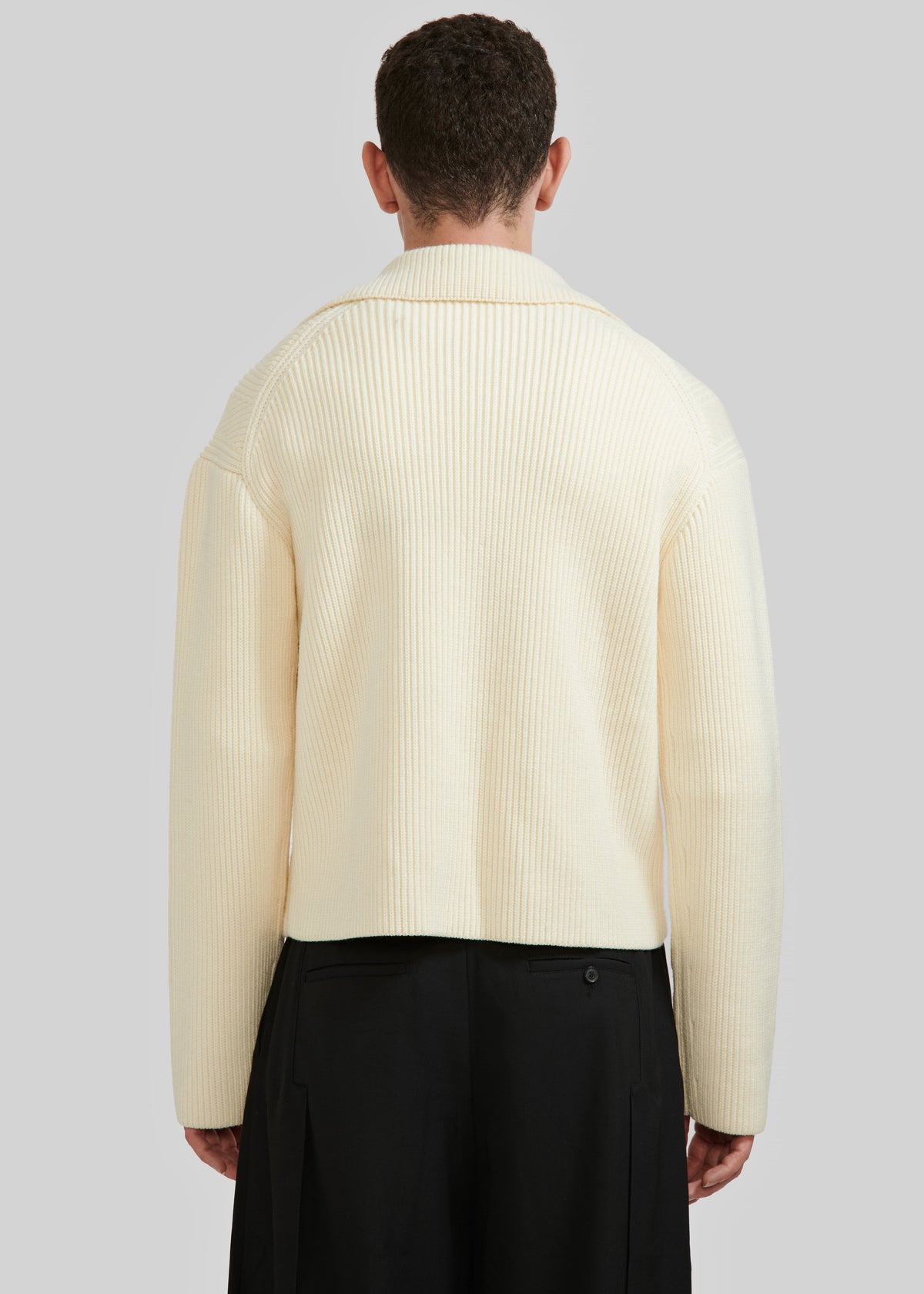 Louis Gabriel Nouchi Trucker Jumper - Bone - 4