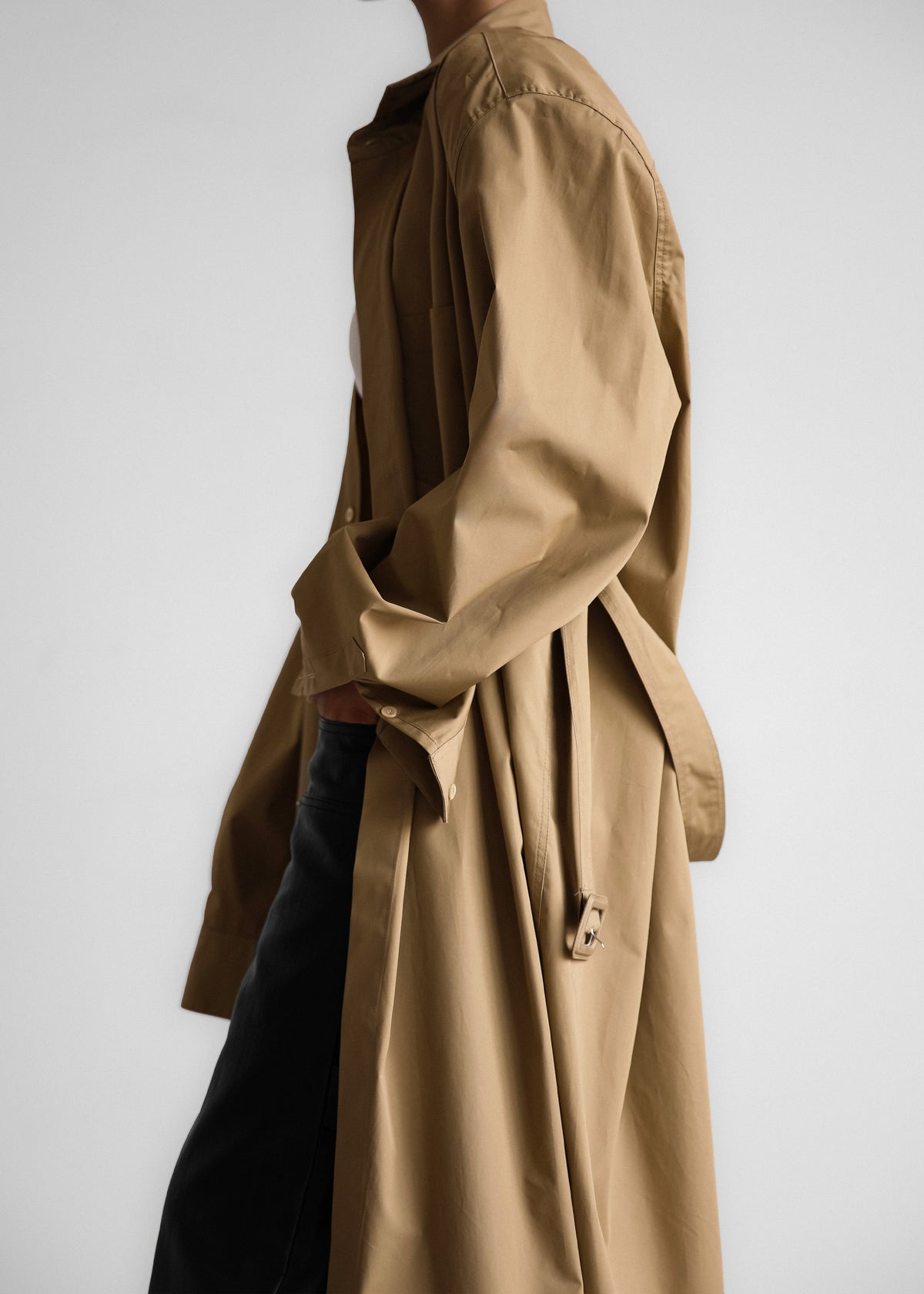 Louisa Trench Dress - Camel - 3