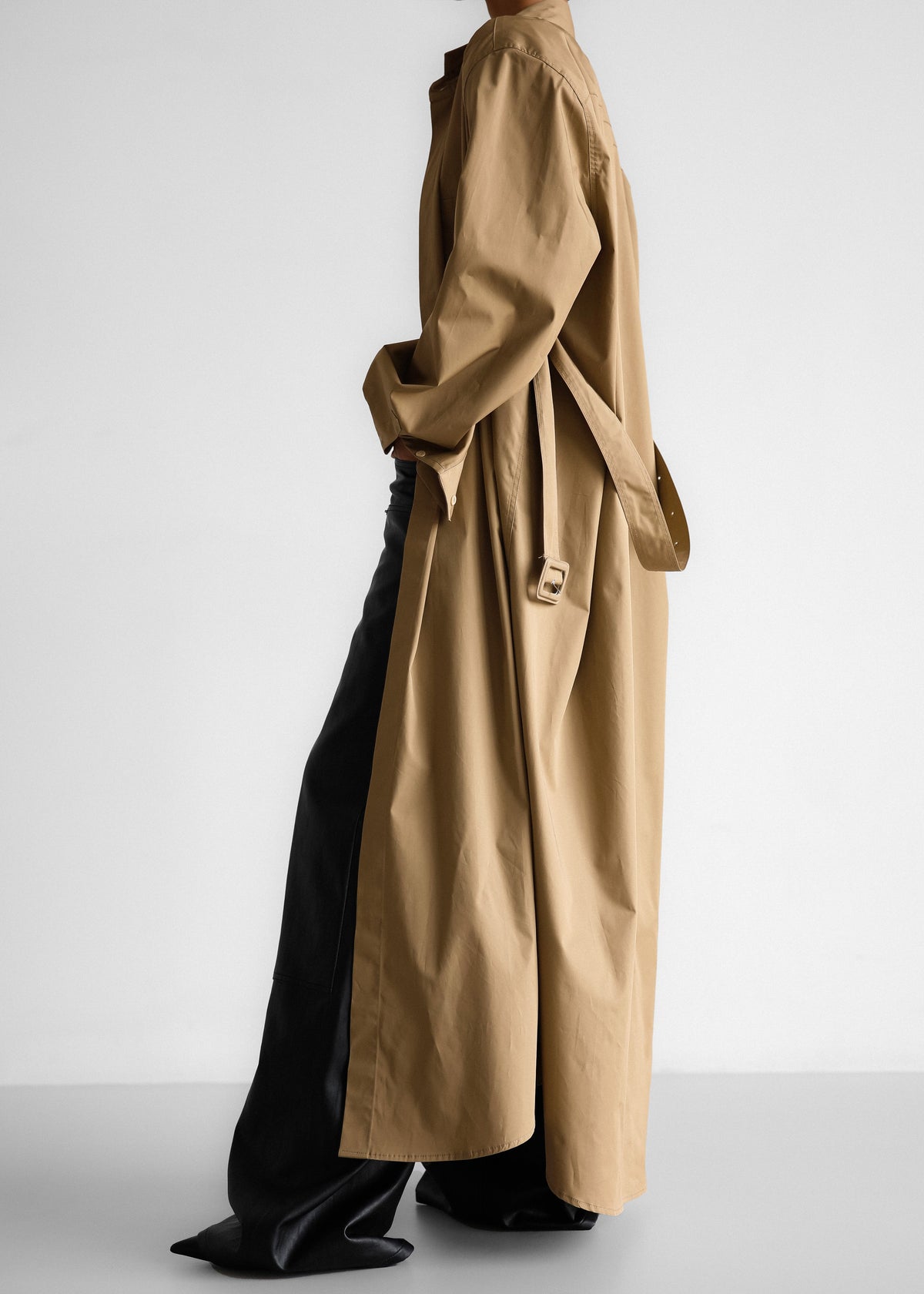 Louisa Trench Dress - Camel - 11