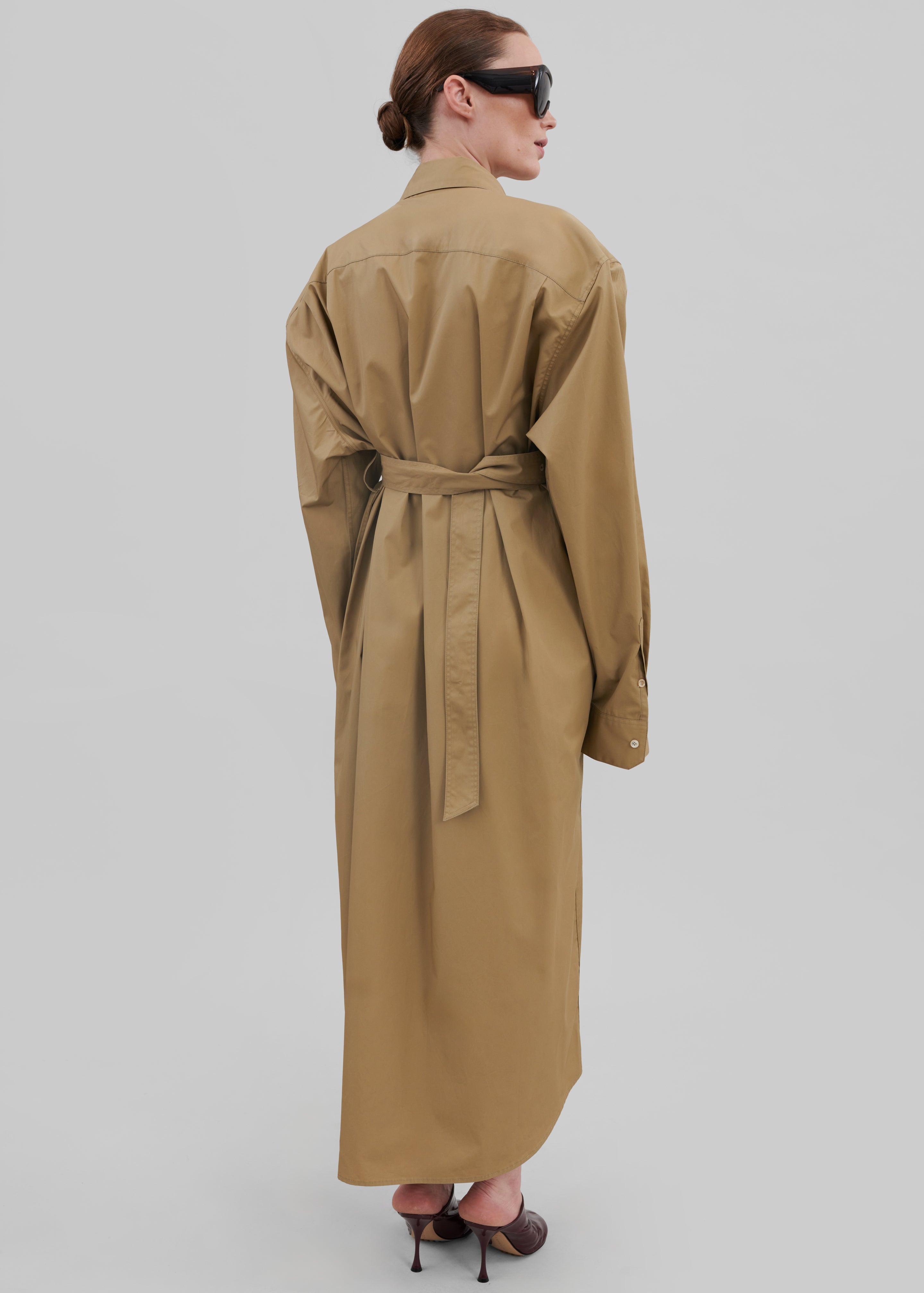 Louisa Trench Dress - Camel - 13