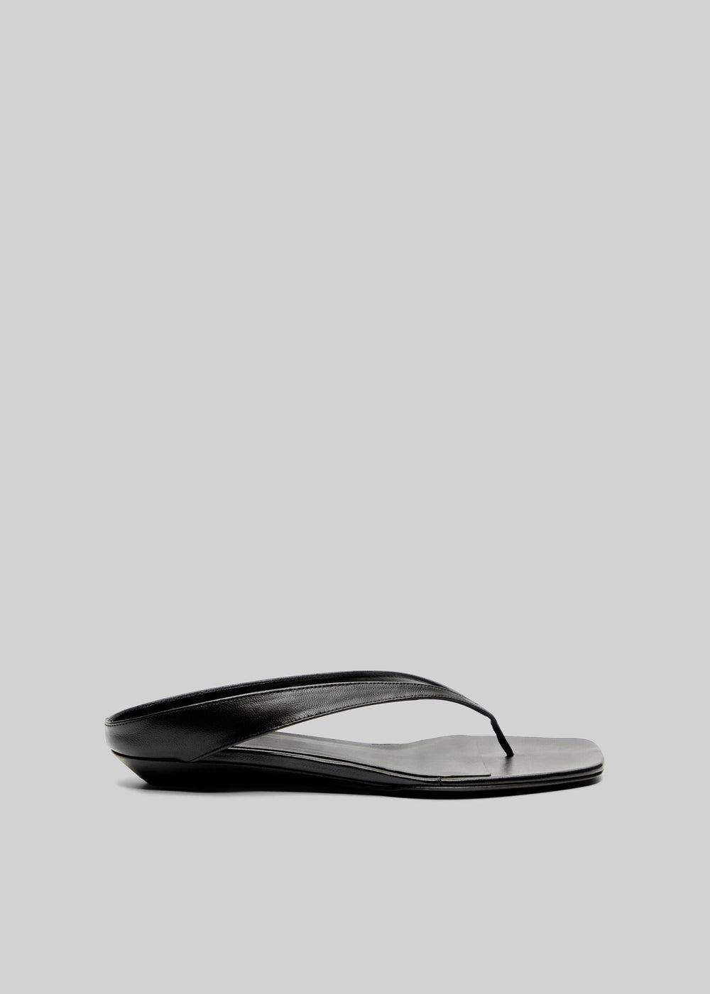 Loulou de Saison Coda Nappa Leather Sandals - Black