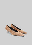 Loulou de Saison Eko Kitten Heel Pumps - Deer