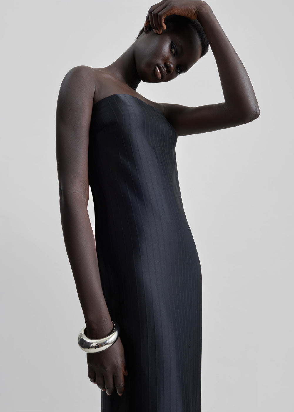 Loulou De Saison Giulia Bustier Dress - Black