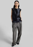 Loulou de Saison Juni Sleeveless Straight Top - Black