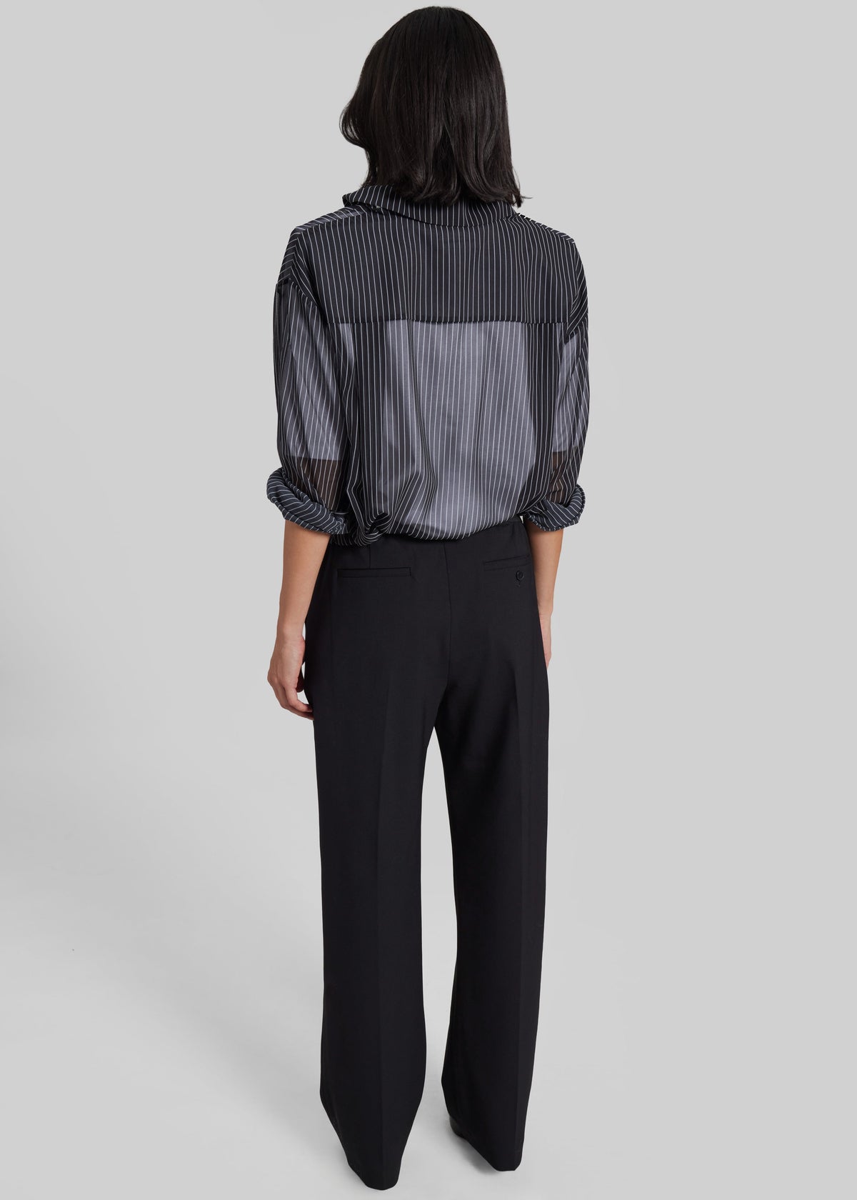 Loulou de Saison Niro Elastic Waistband Pants - Black - 6