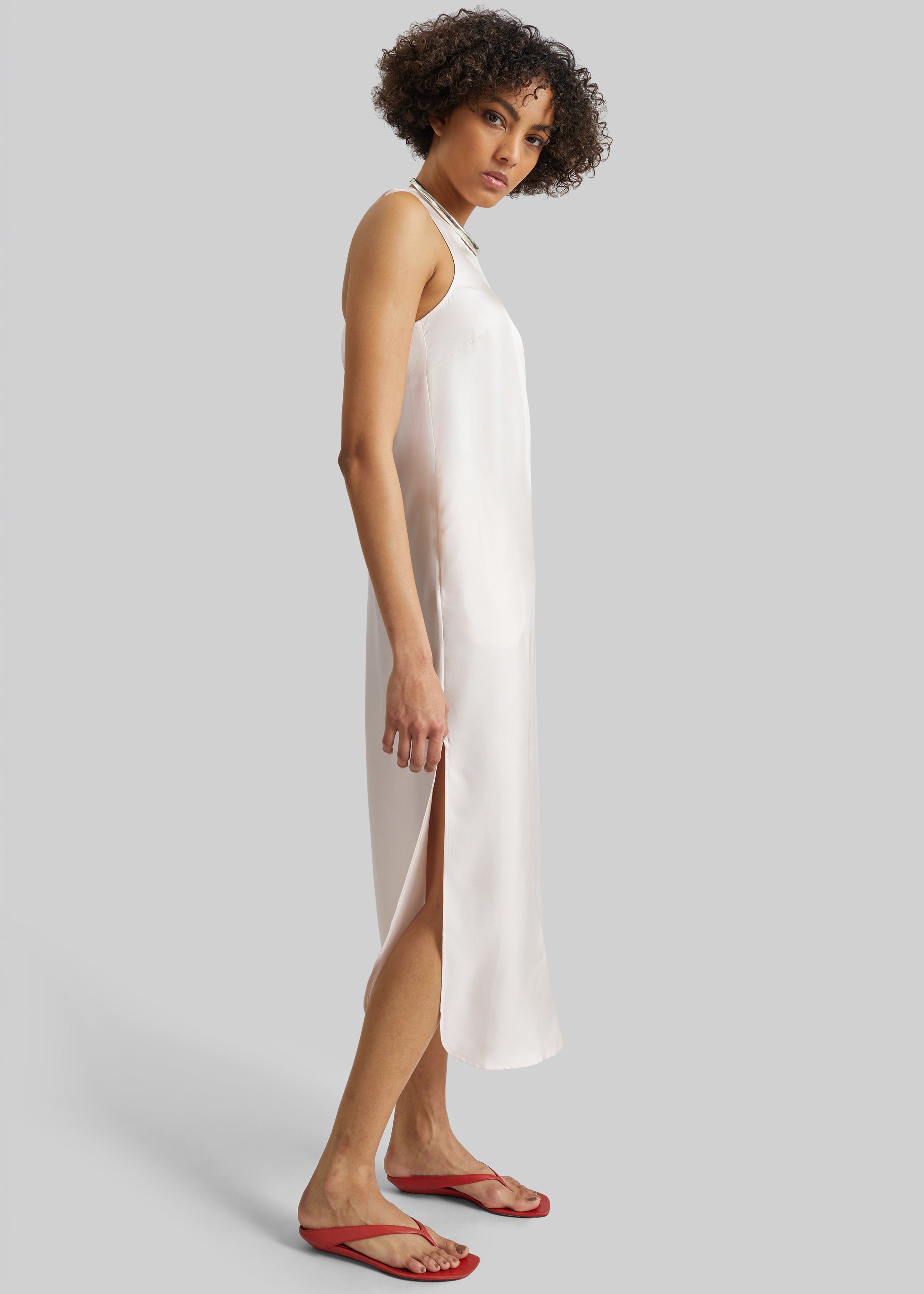 Loulou de Saison Paloma Long Silk Dress