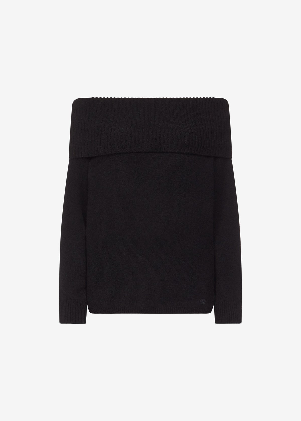 Loulou de Saison pull Sibyl à épaules dénudées - Noir
