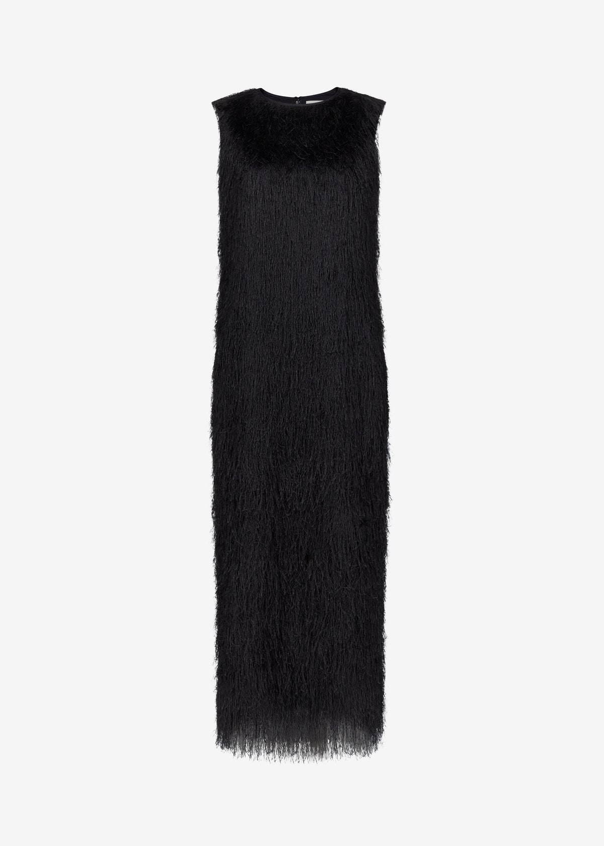 Loulou De Saison Tiwa Fringed Maxi Dress - Black - 9