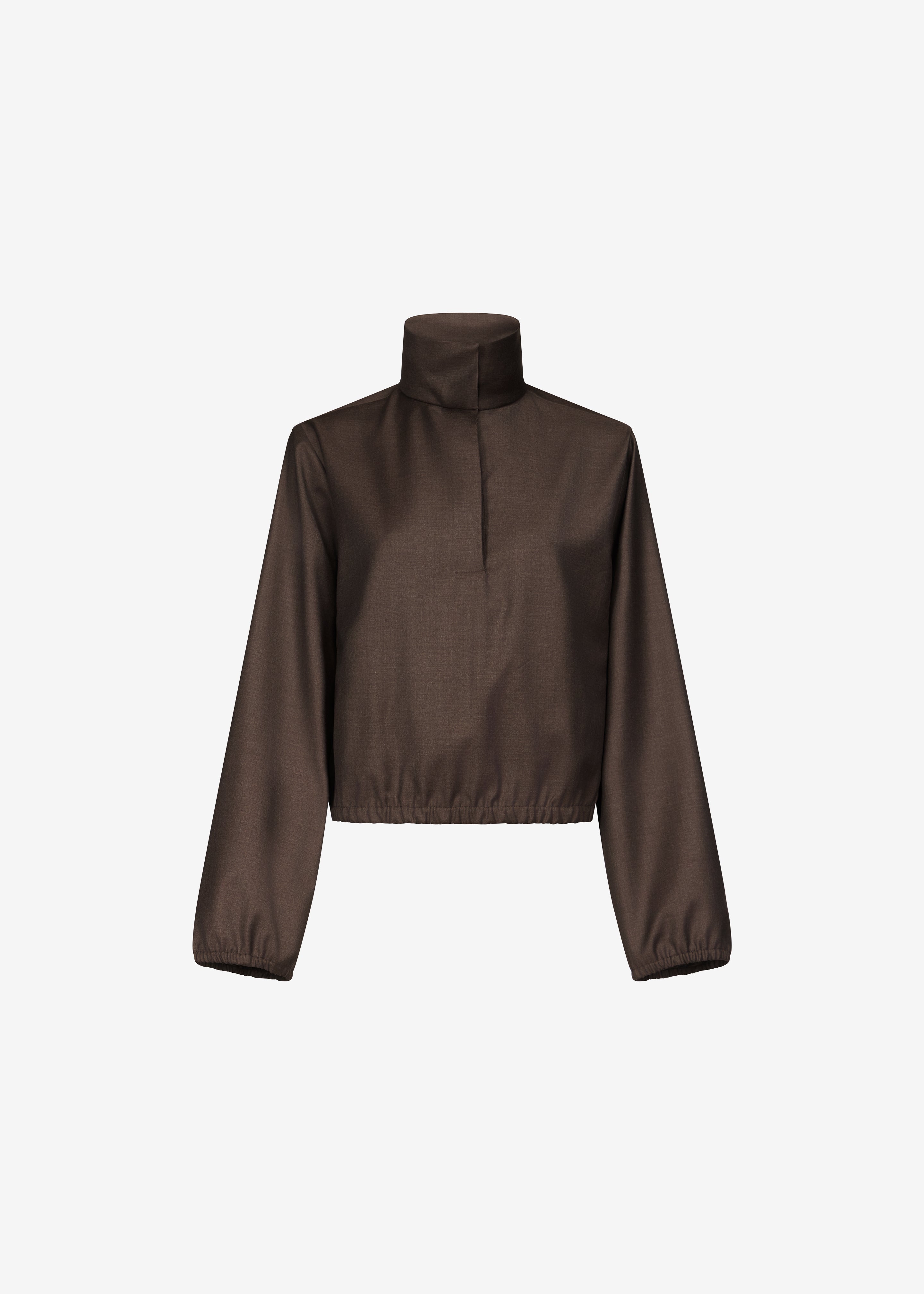 Loulou de Saison Zyla Stand Collar Jacket - Grizzly - 6