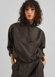 Loulou de Saison Zyla Stand Collar Jacket - Grizzly