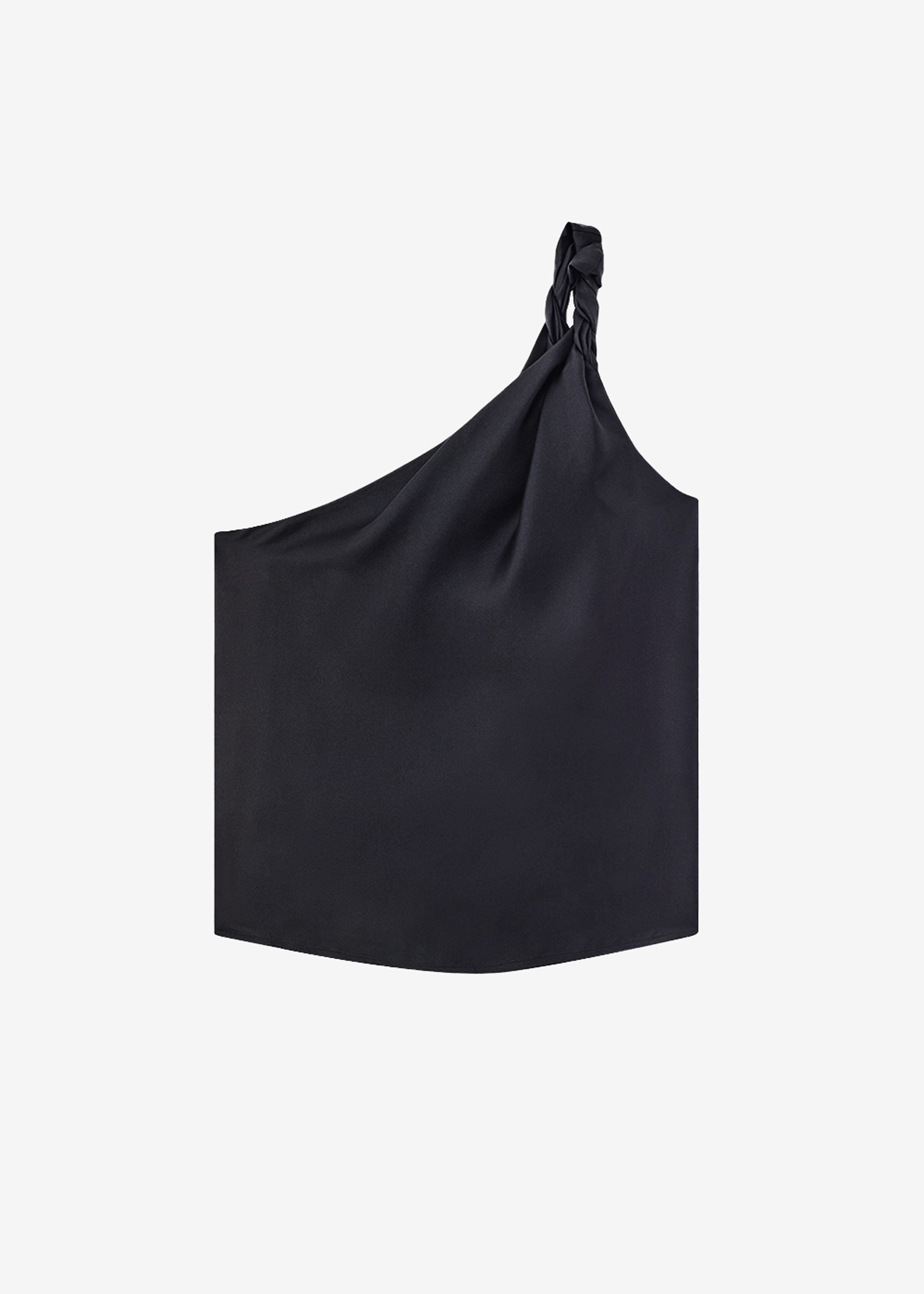 Loulou Studio Adiran Top - Black - 9