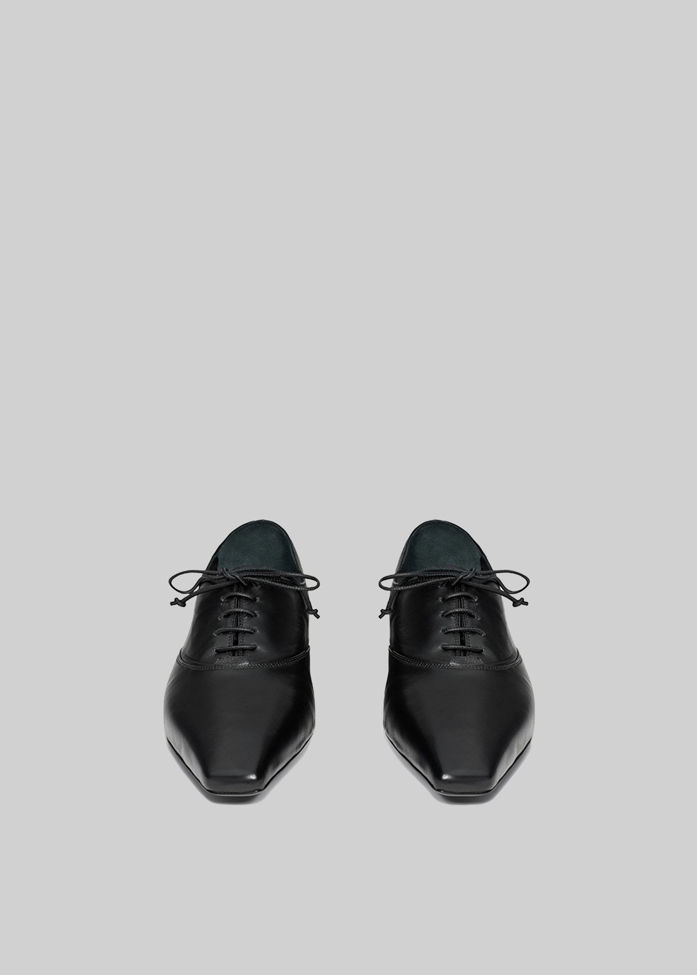 Loulou Studio Nora Oxford Shoes - Black - 1