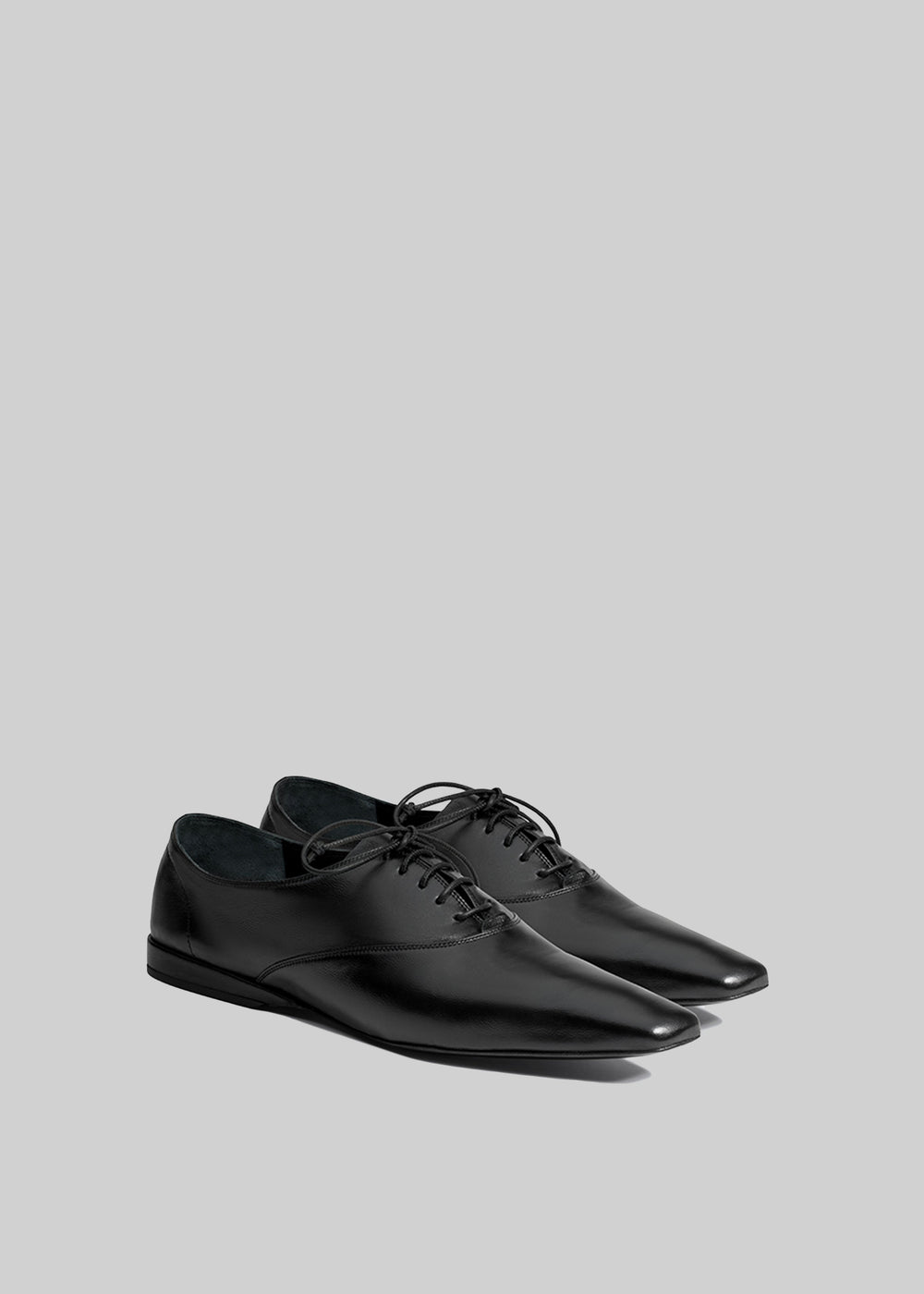 Loulou Studio Nora Oxford Shoes - Black