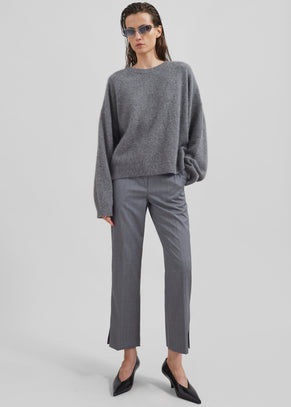 Loulou Studio Ropo Sweater - Anthracite