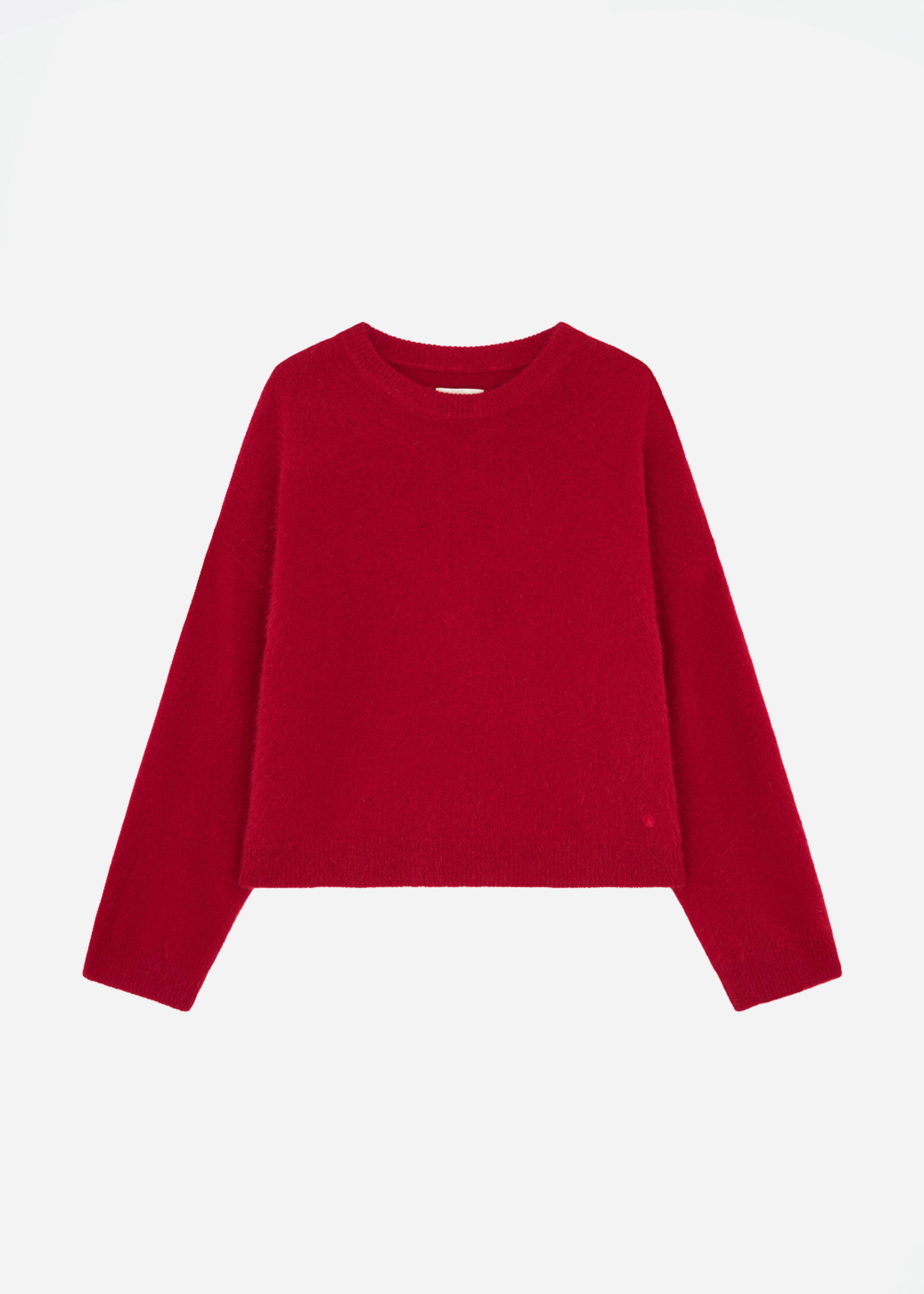 Loulou Studio Ropo Sweater - Burgundy - 9