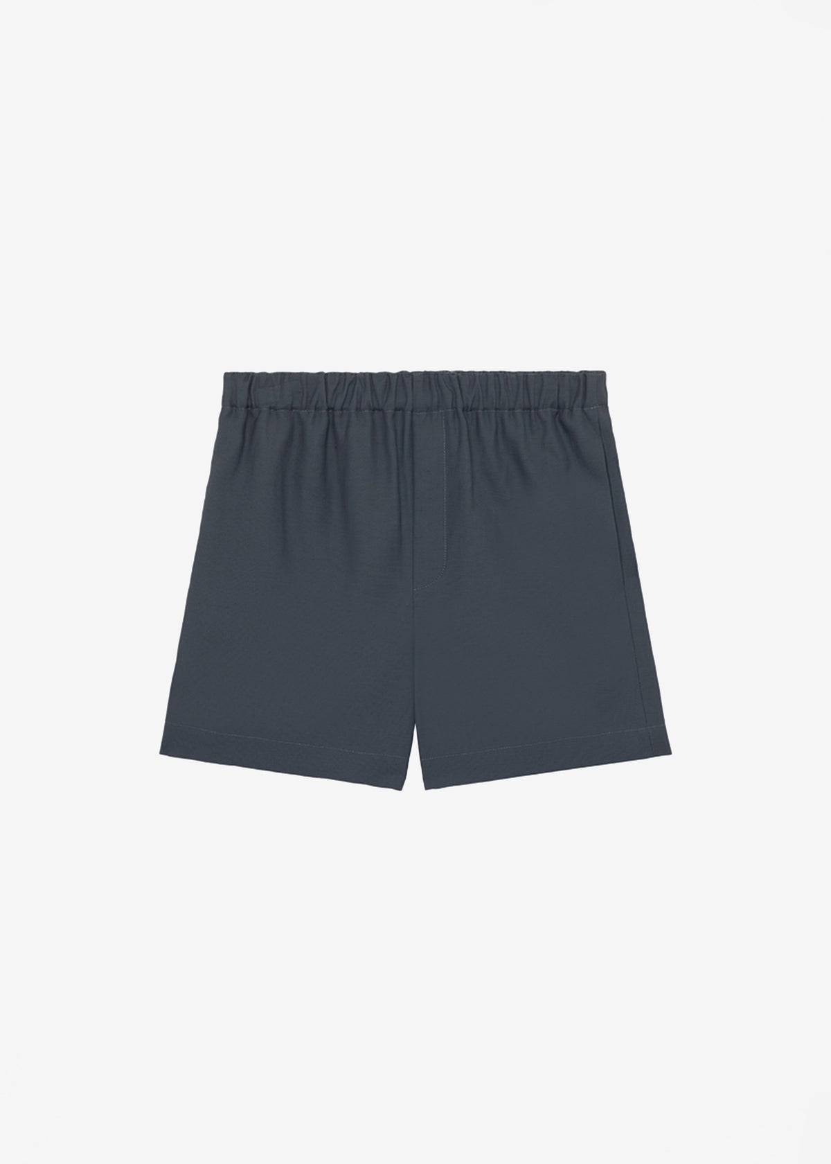 Loulou Studio Seto Shorts - Fjord Grey - 10