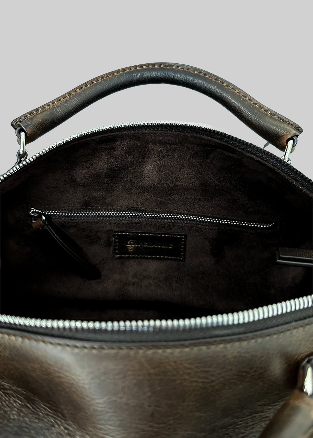 Low Classic Loaf Tote Bag - Brown
