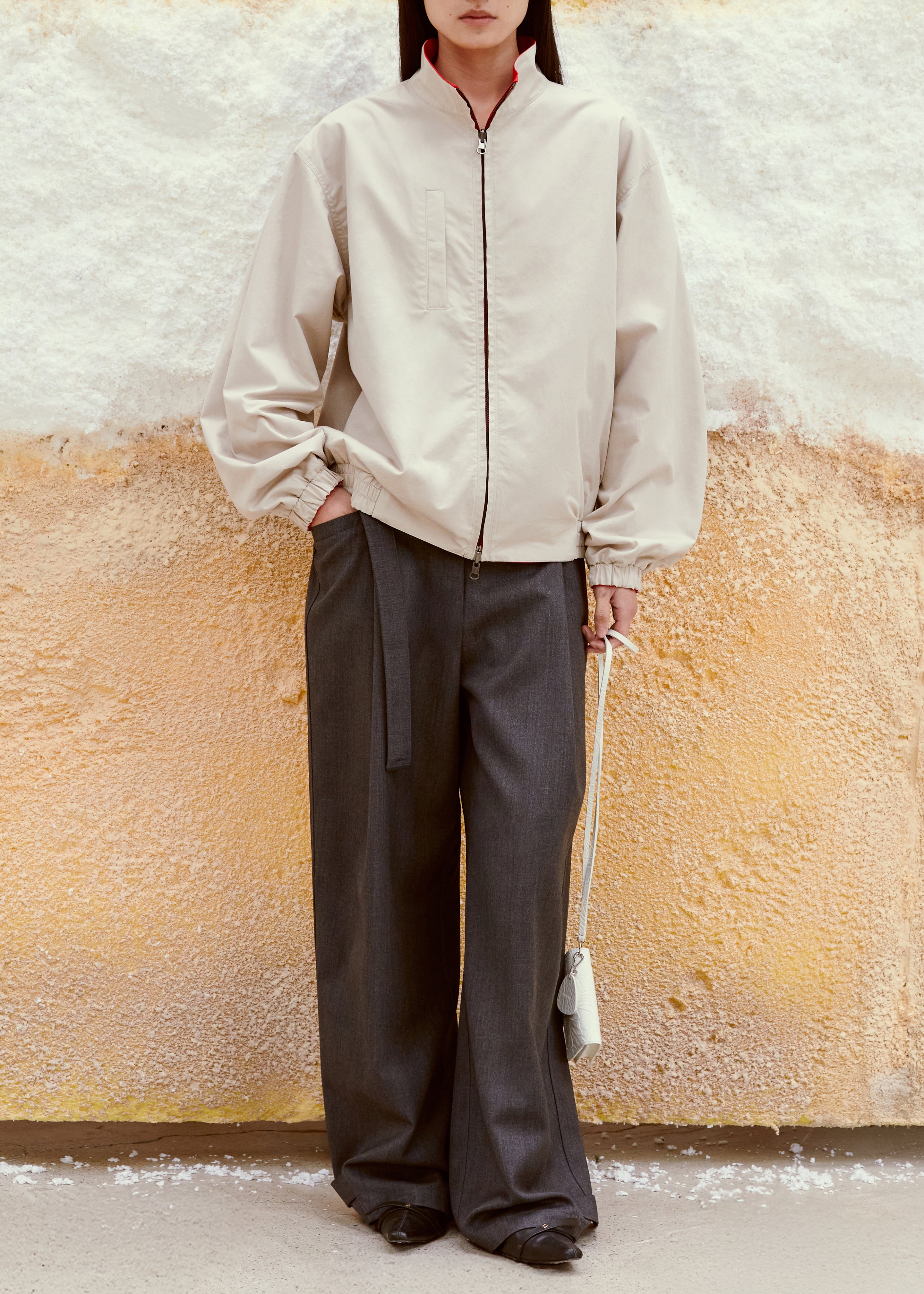 Low Classic Reversible Zip-Up Jumper - Red - 4