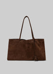 Low Classic Haricot Bag - Suede Brown