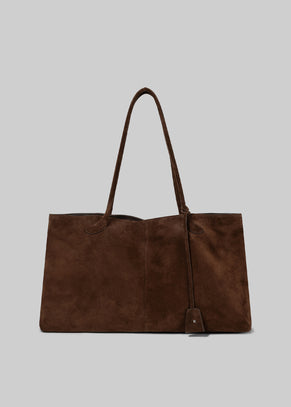 Low Classic Haricot Bag - Suede Brown