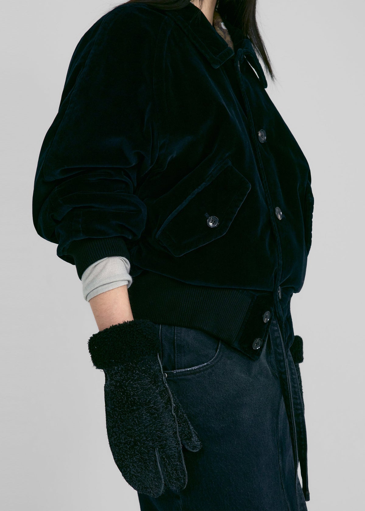 Low Classic Tabi Gloves - Black