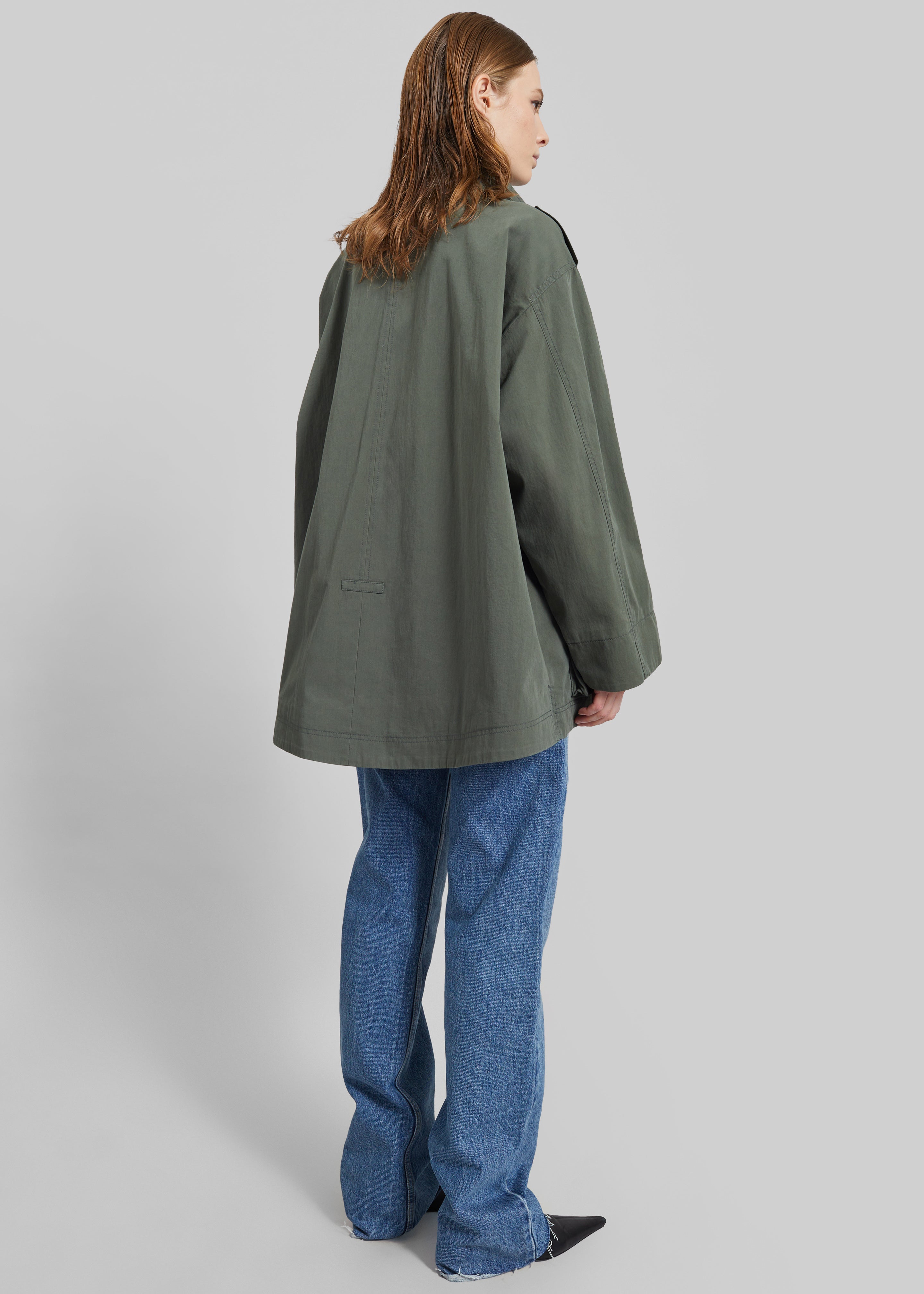 Low Classic Two Pocket Field Jacket - Khaki - 5